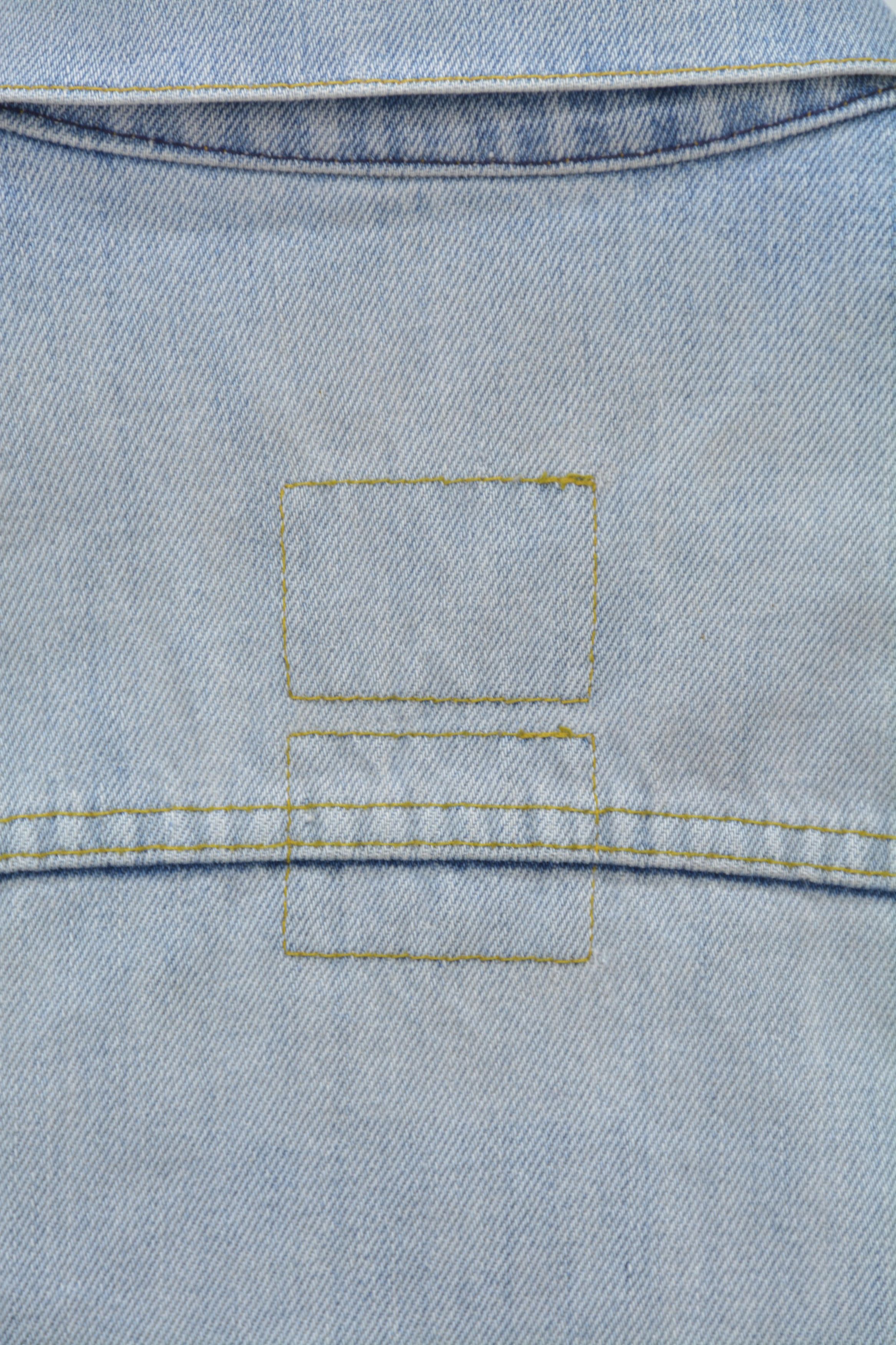 Helmut Lang vintage clean denim slim 2 pocket Helmut trucker Size US M / EU 48-50 / 2 - 9 Thumbnail