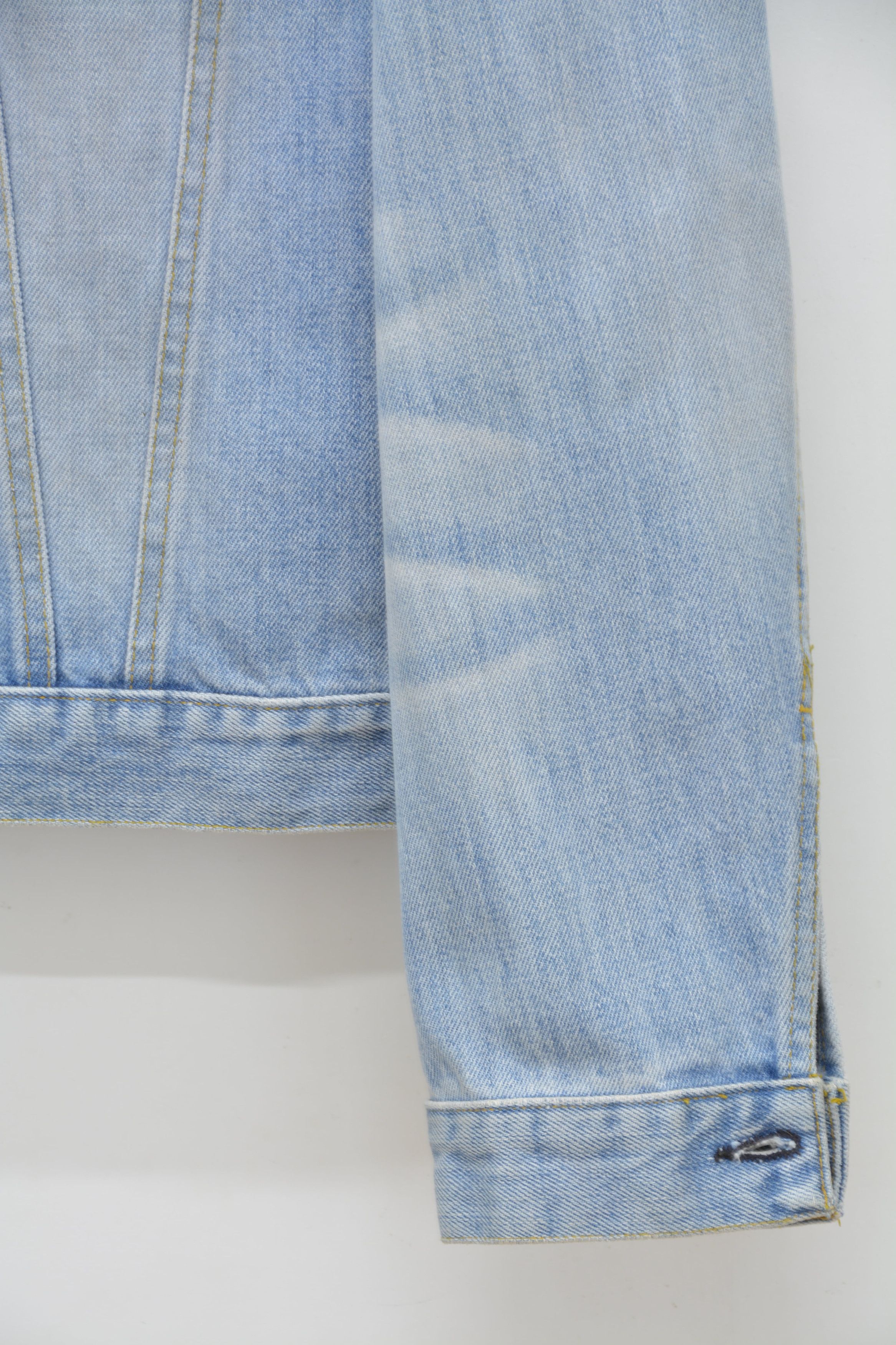 Helmut Lang vintage clean denim slim 2 pocket Helmut trucker Size US M / EU 48-50 / 2 - 6 Thumbnail