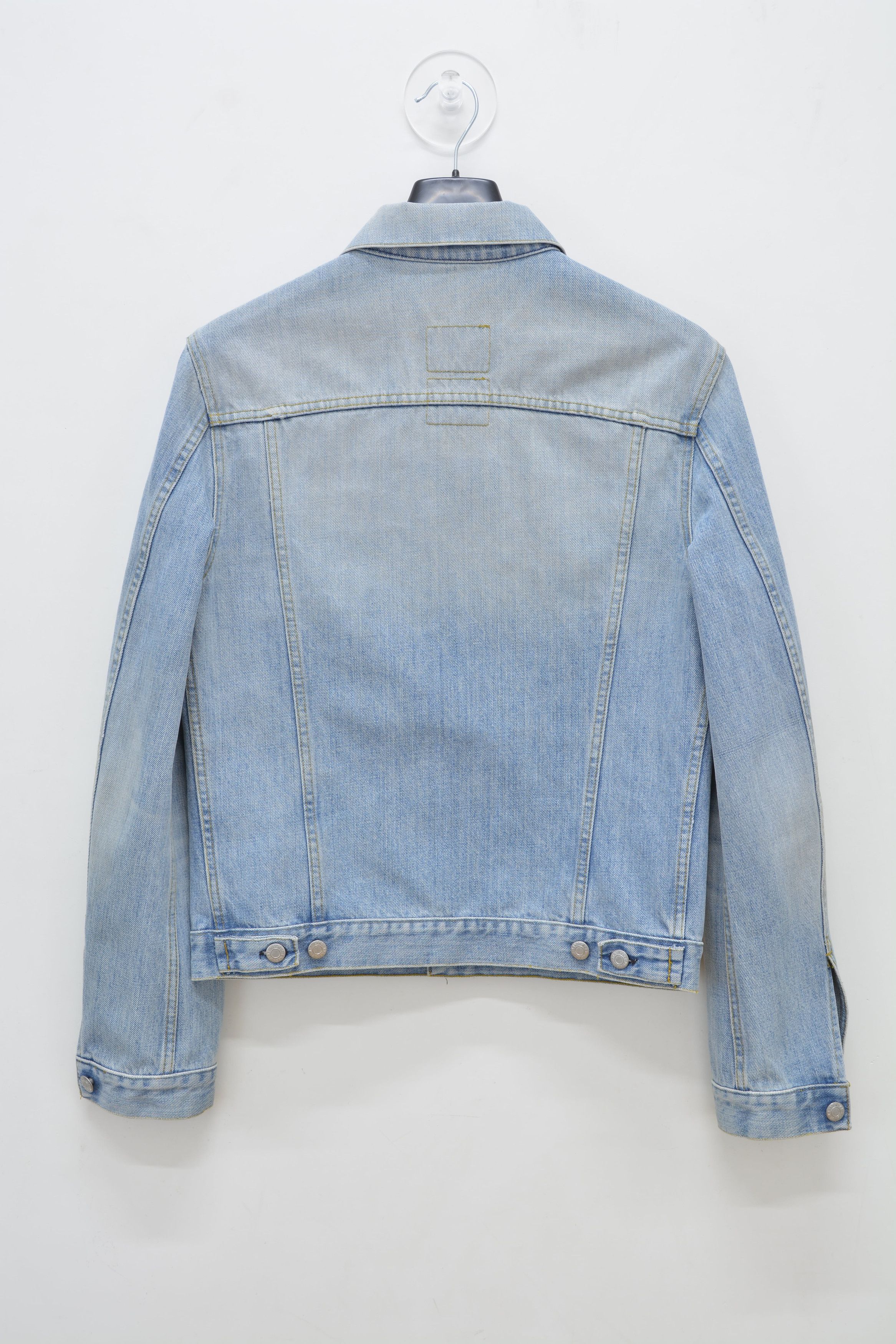 Helmut Lang vintage clean denim slim 2 pocket Helmut trucker Size US M / EU 48-50 / 2 - 7 Thumbnail