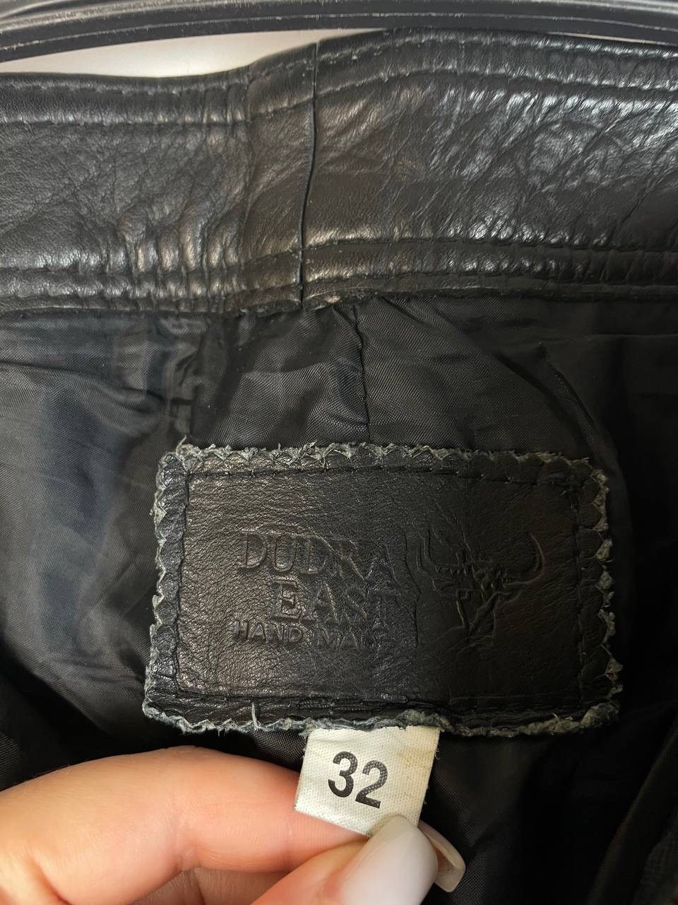 Leather Leather vintage pants size 32 Size US 32 / EU 48 - 2 Thumbnail