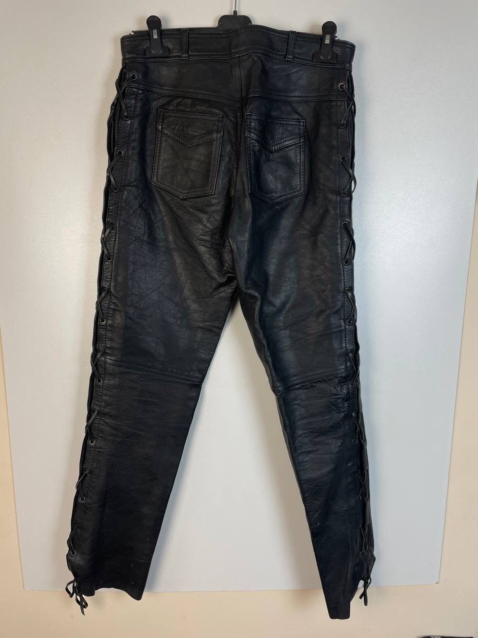 Leather Leather vintage pants size 32 Size US 32 / EU 48 - 3 Thumbnail