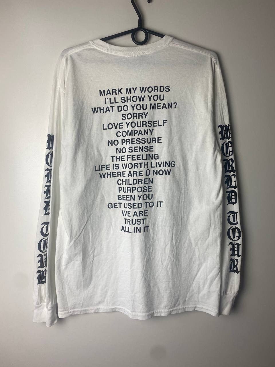 Vintage Justin Bieber vintage long sleeve size M Size US M / EU 48-50 / 2 - 2 Thumbnail