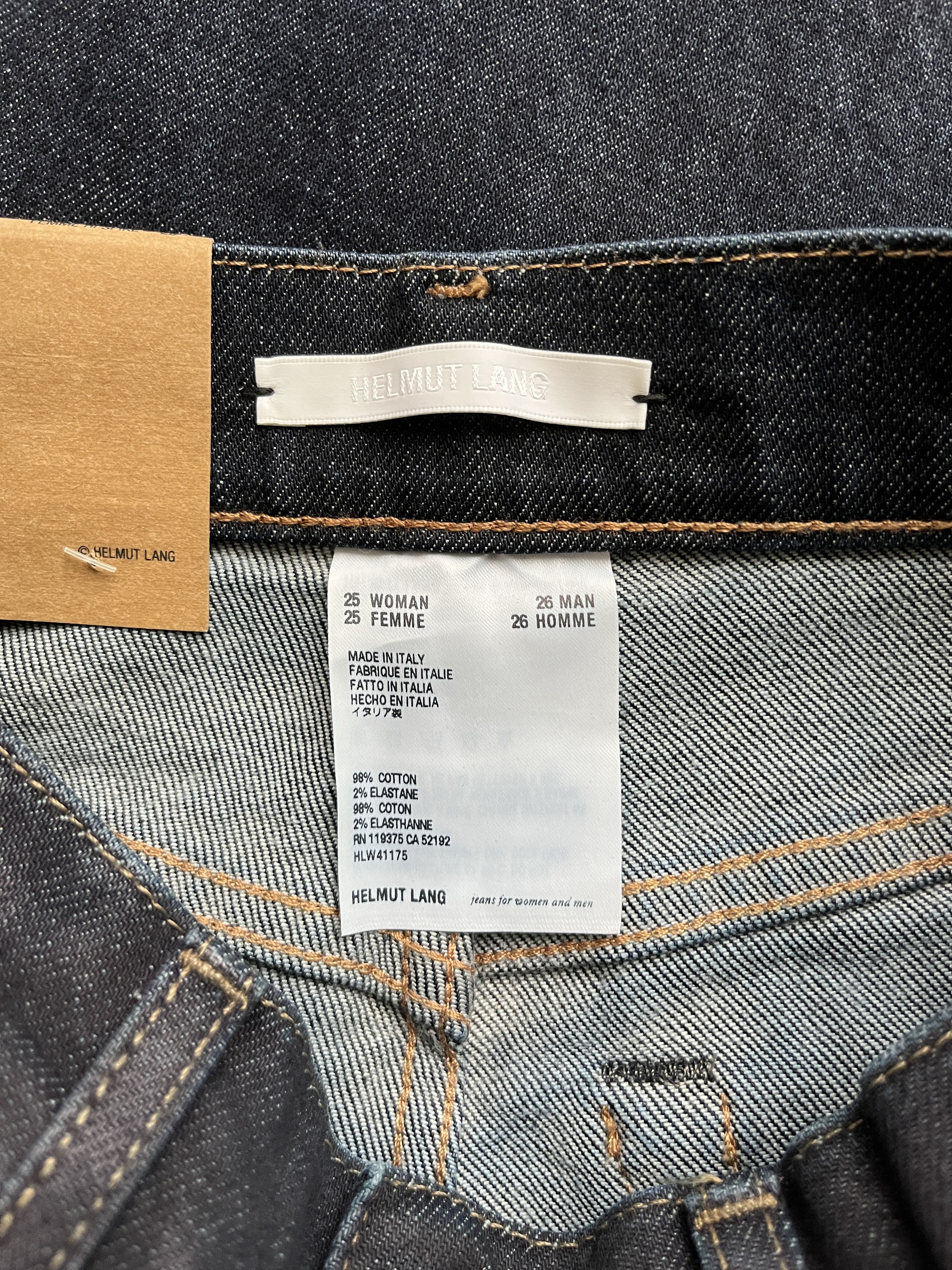 Helmut Lang QUICK SALE⚡️Helmut Lang Raw Blue High Rise Jeans Size 25" / US 0 / IT 36 - 5 Thumbnail