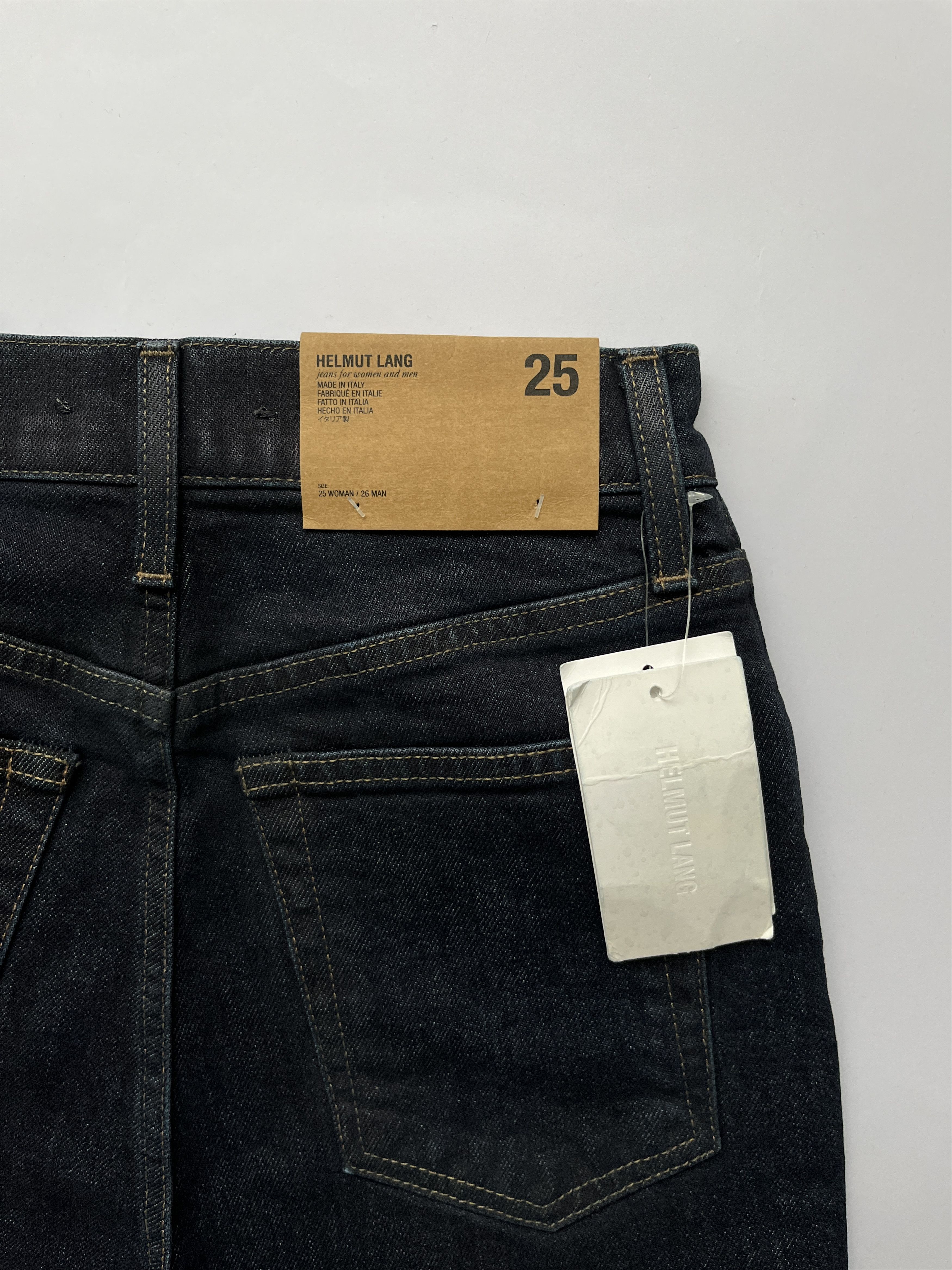 Helmut Lang QUICK SALE⚡️Helmut Lang Raw Blue High Rise Jeans Size 25" / US 0 / IT 36 - 3 Thumbnail