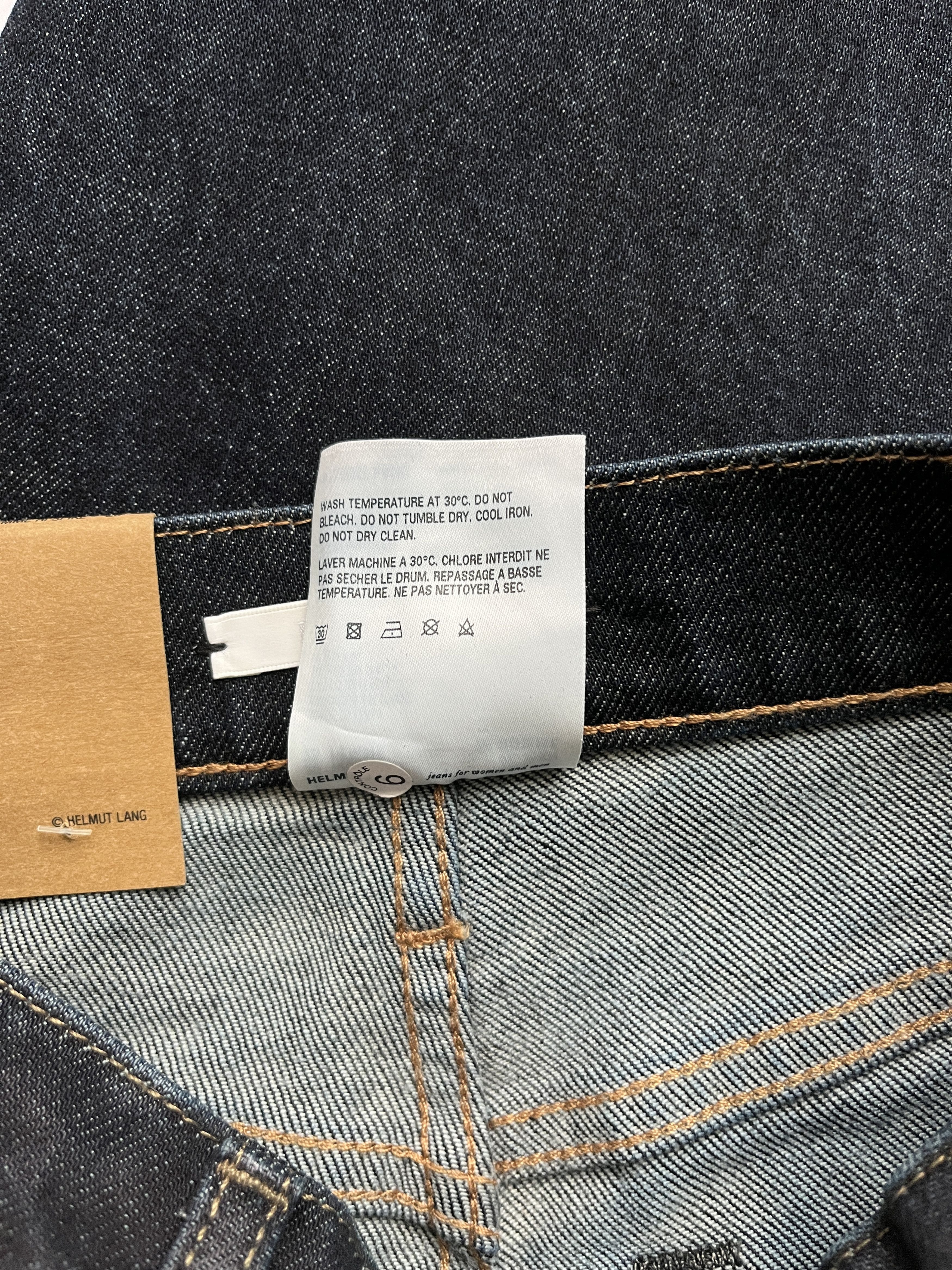 Helmut Lang QUICK SALE⚡️Helmut Lang Raw Blue High Rise Jeans Size 25" / US 0 / IT 36 - 6 Thumbnail