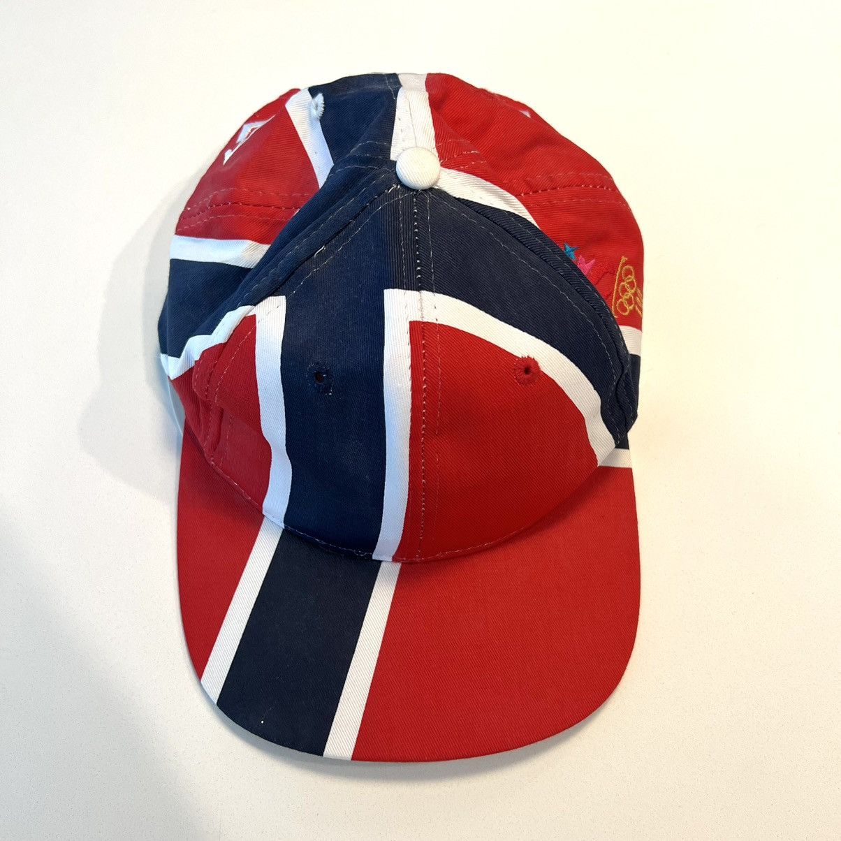 Vintage 1996 Atlanta Olympics “NORGE” Norway Flag Snapback