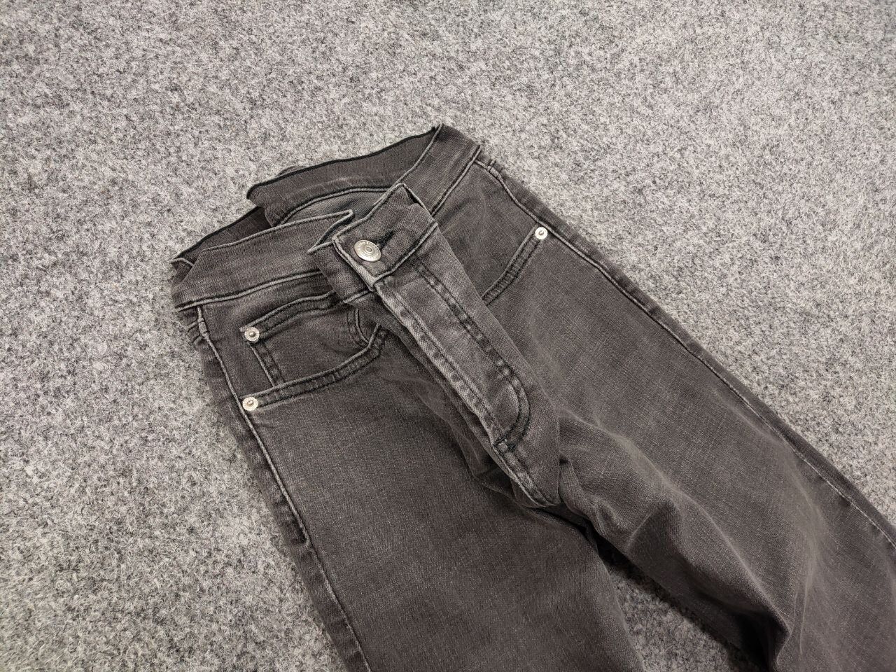 Sandro Sandro Designer Premium Grey Denim Mens Jeans Size US 30 / EU 46 - 10 Thumbnail