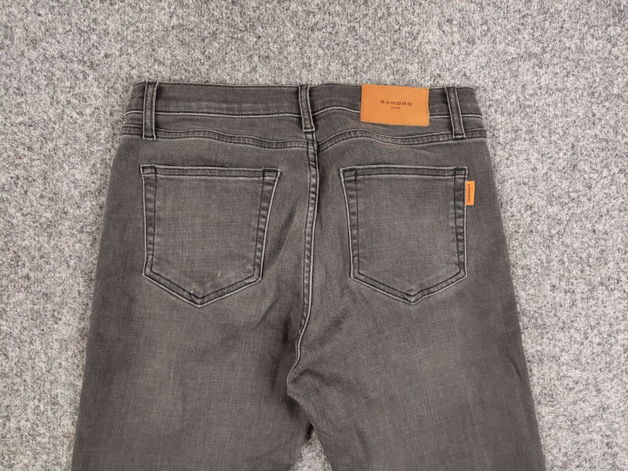 Sandro Sandro Designer Premium Grey Denim Mens Jeans Size US 30 / EU 46 - 14 Thumbnail