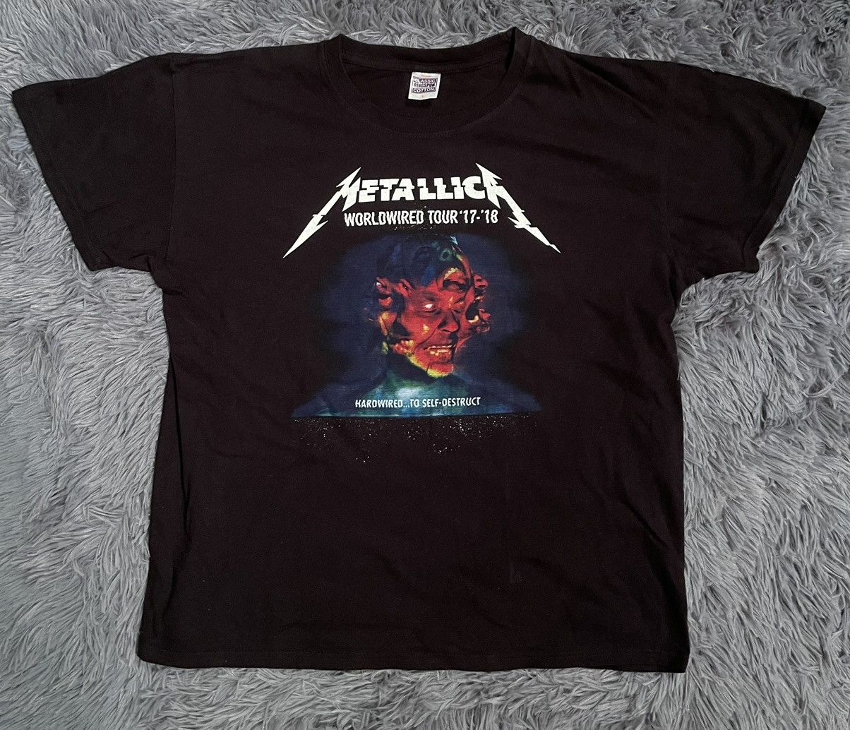 Band Tees × Metallica × Vintage Metallica 2017 tour official t-shirt Size US L / EU 52-54 / 3 - 1 Thumbnail