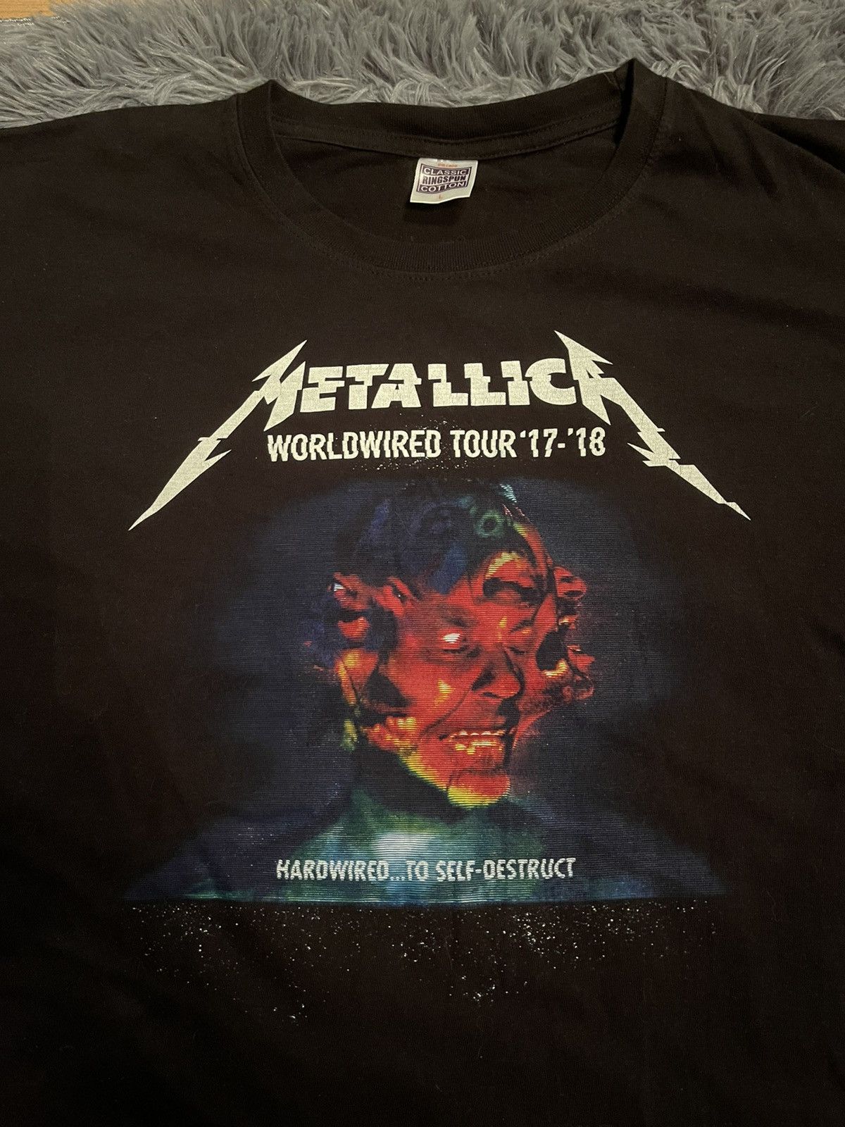 Band Tees × Metallica × Vintage Metallica 2017 tour official t-shirt Size US L / EU 52-54 / 3 - 2 Thumbnail