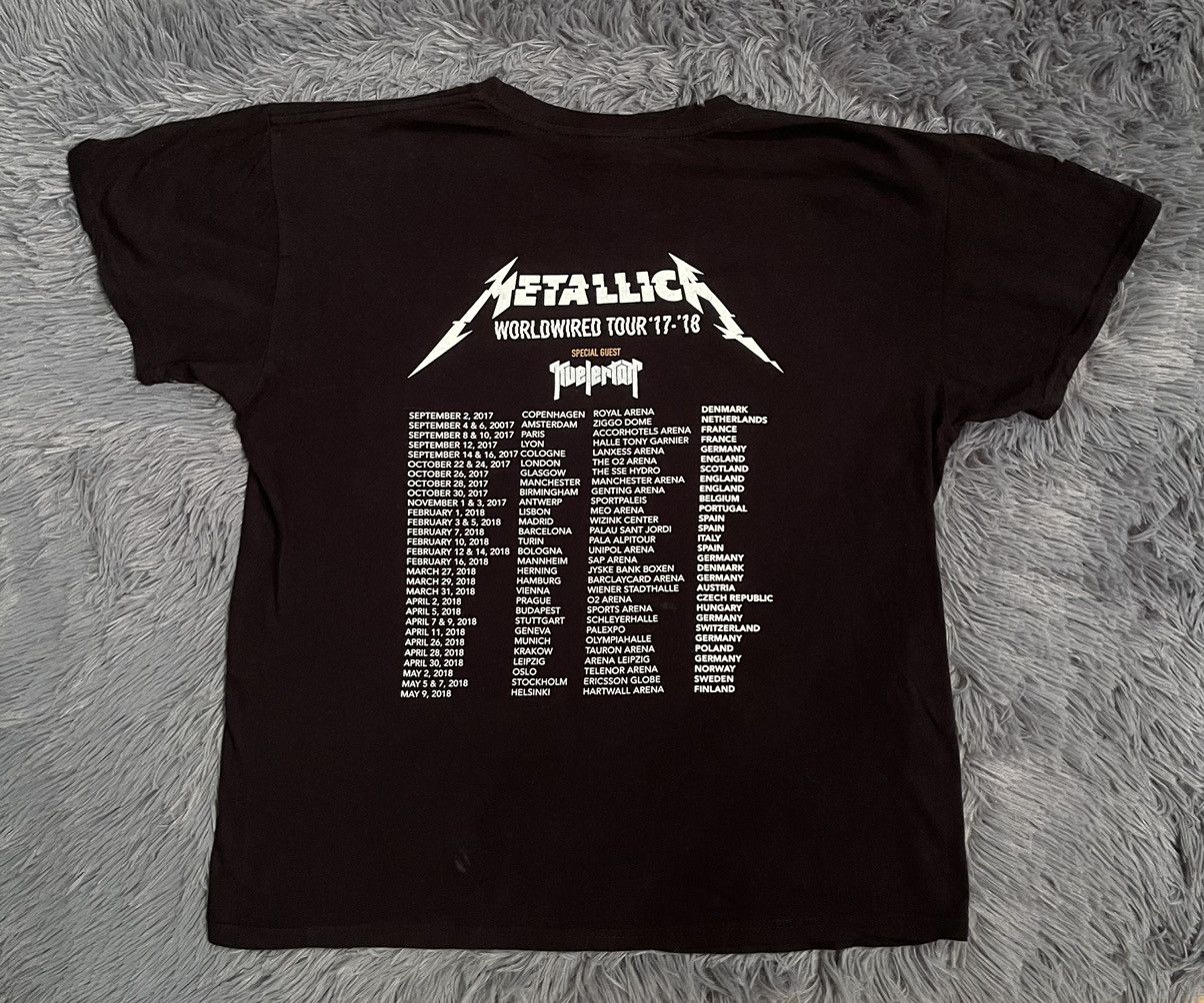 Band Tees × Metallica × Vintage Metallica 2017 tour official t-shirt Size US L / EU 52-54 / 3 - 3 Thumbnail