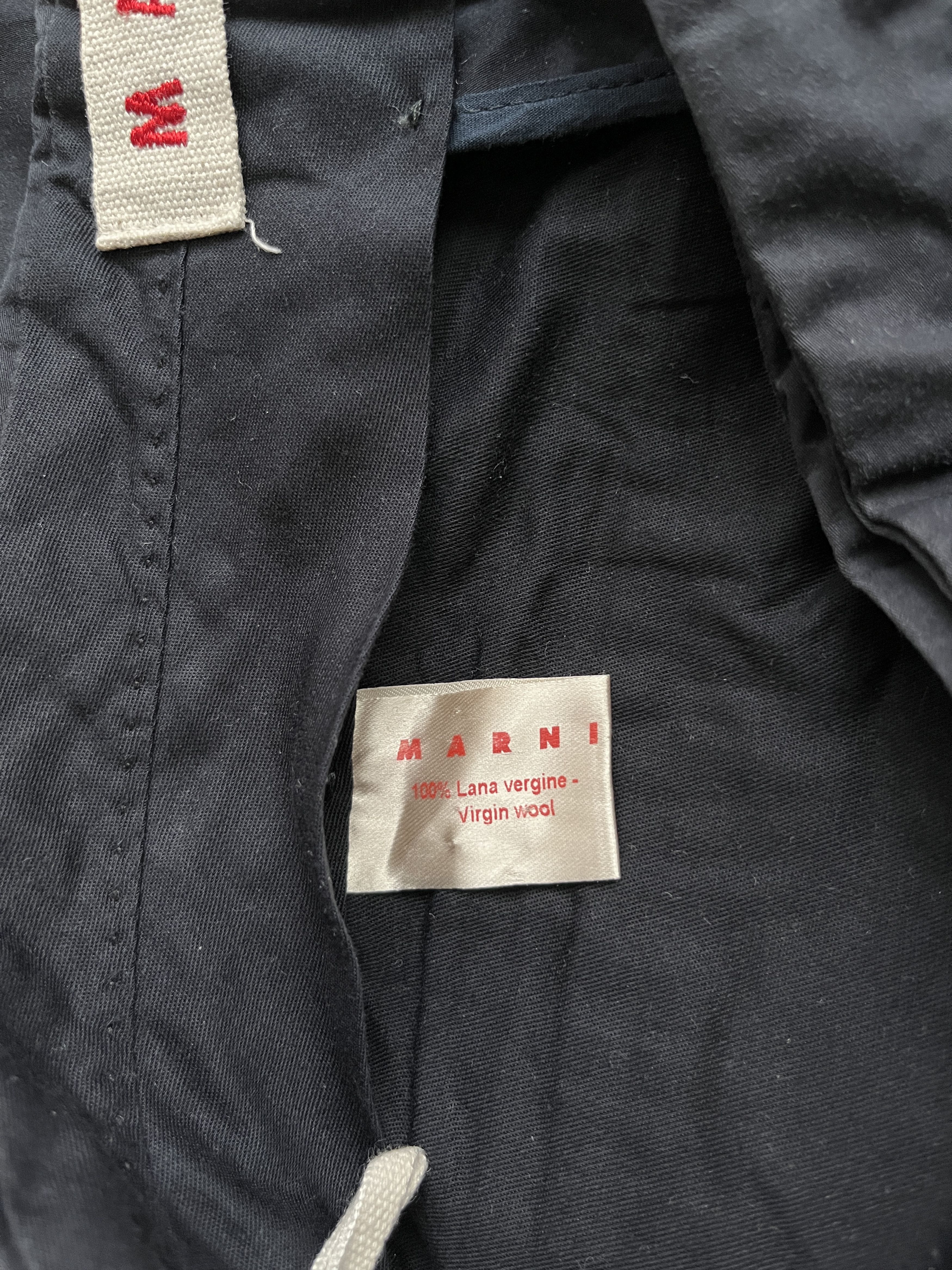 Marni ⚡️QUICK SALE⚡️Marni Navy Casual Pants Trousers Size US 29 - 4 Thumbnail