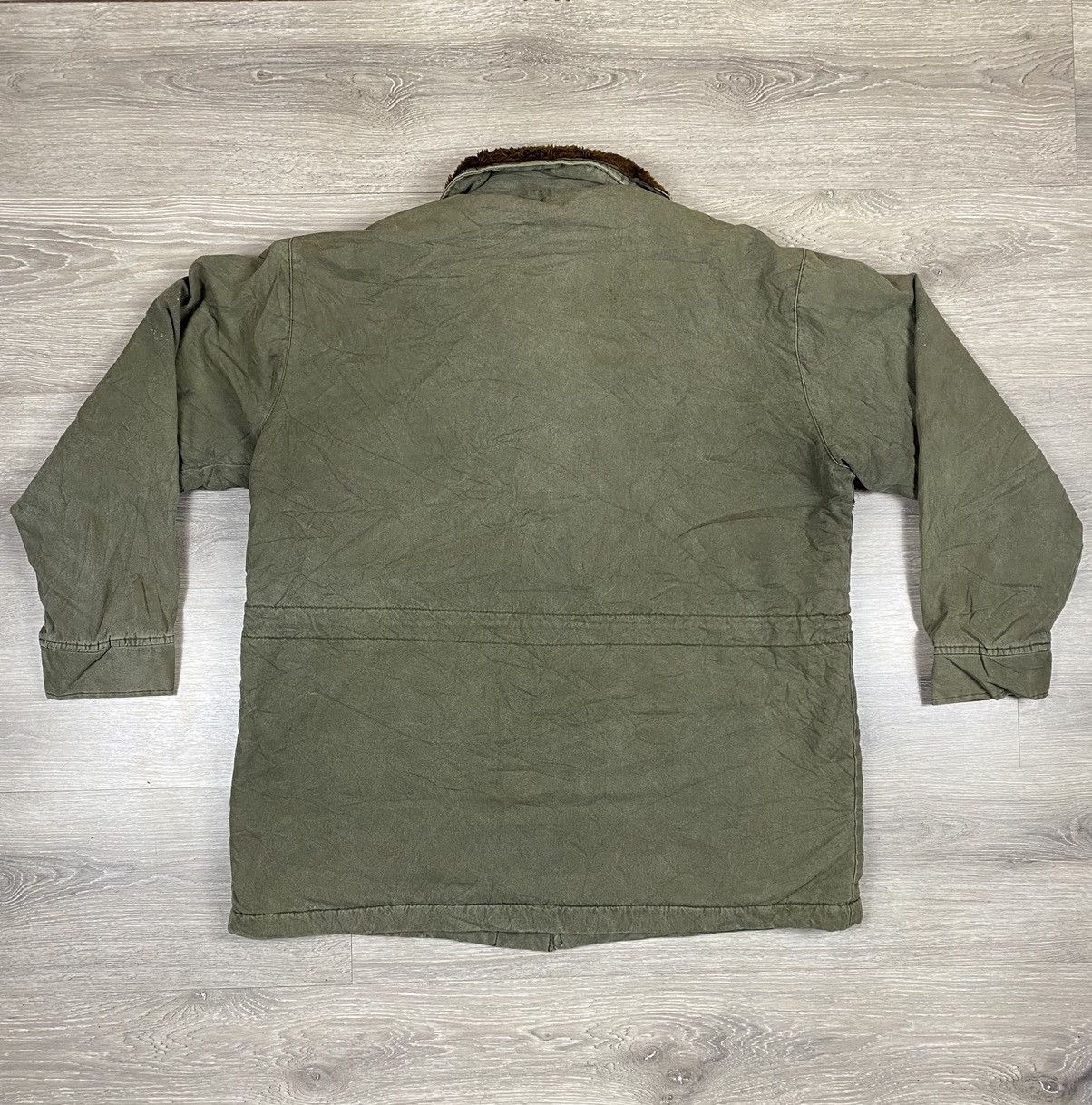 Vintage Vintage 90's Sherpa Jacket inspired M65 Field Jacket Size US XL / EU 56 / 4 - 14 Thumbnail