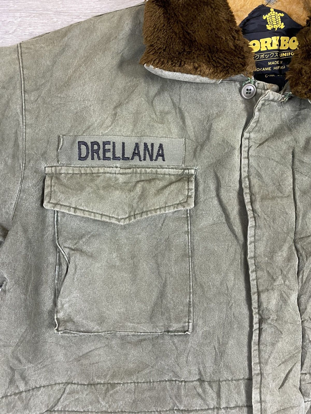 Vintage Vintage 90's Sherpa Jacket inspired M65 Field Jacket Size US XL / EU 56 / 4 - 5 Thumbnail