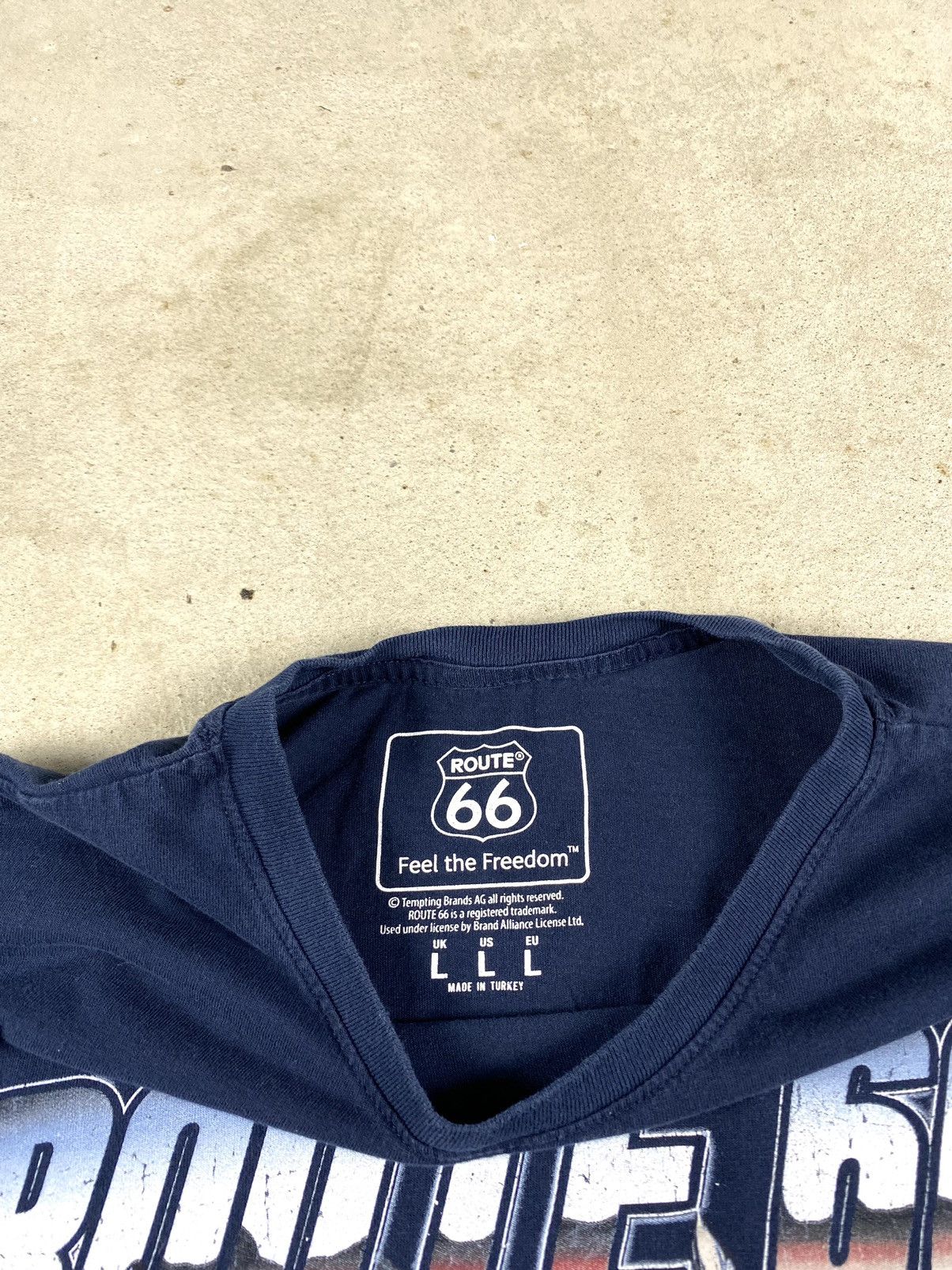 Band Tees Vintage Motorcycle Route 66 T Shirt Y2K Harley Davidson Size US L / EU 52-54 / 3 - 8 Thumbnail