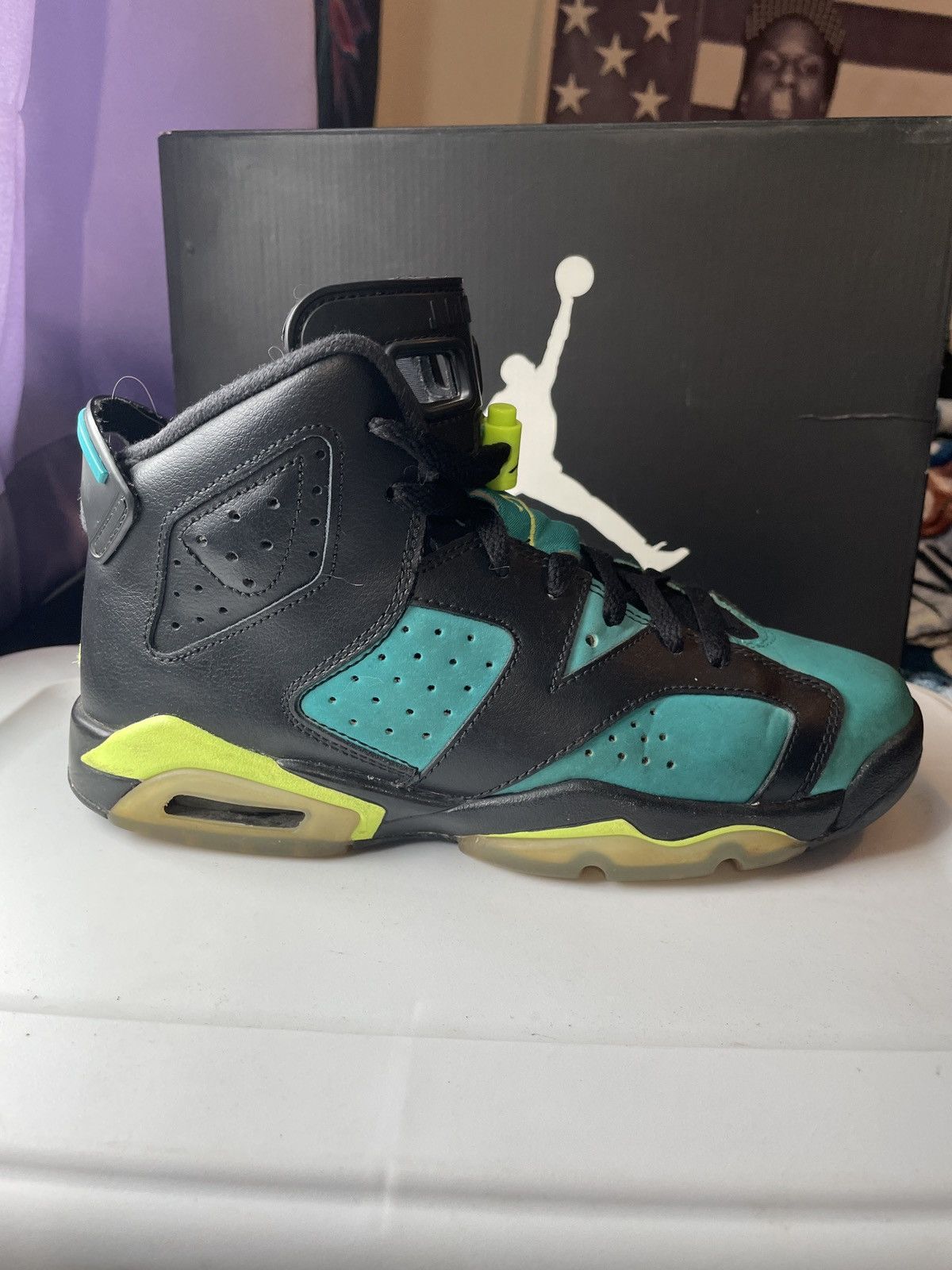 Jordan 6 turbo green gs