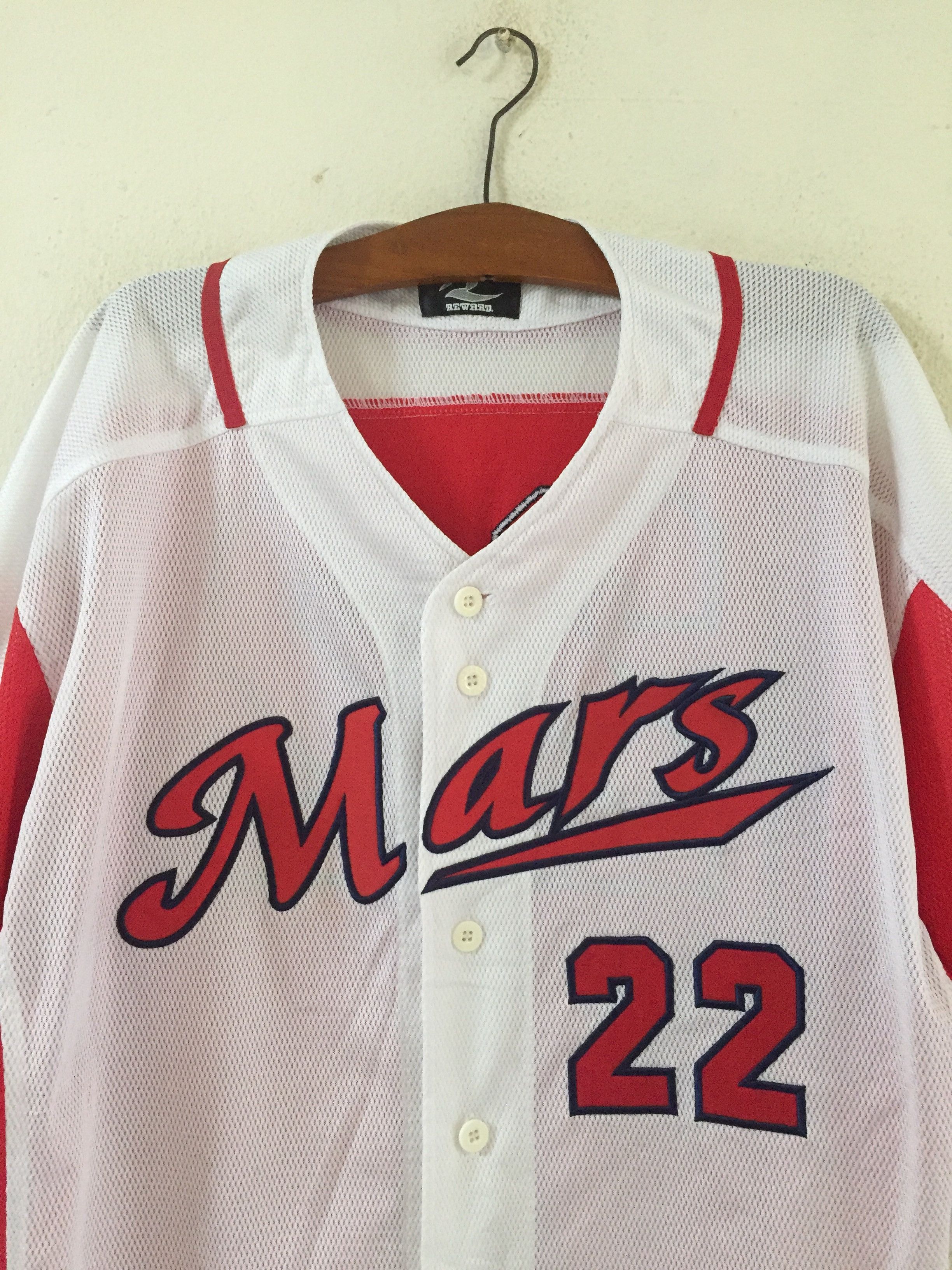 Other Reward Mars Baseball Jersey Size US XL / EU 56 / 4 - 4 Thumbnail