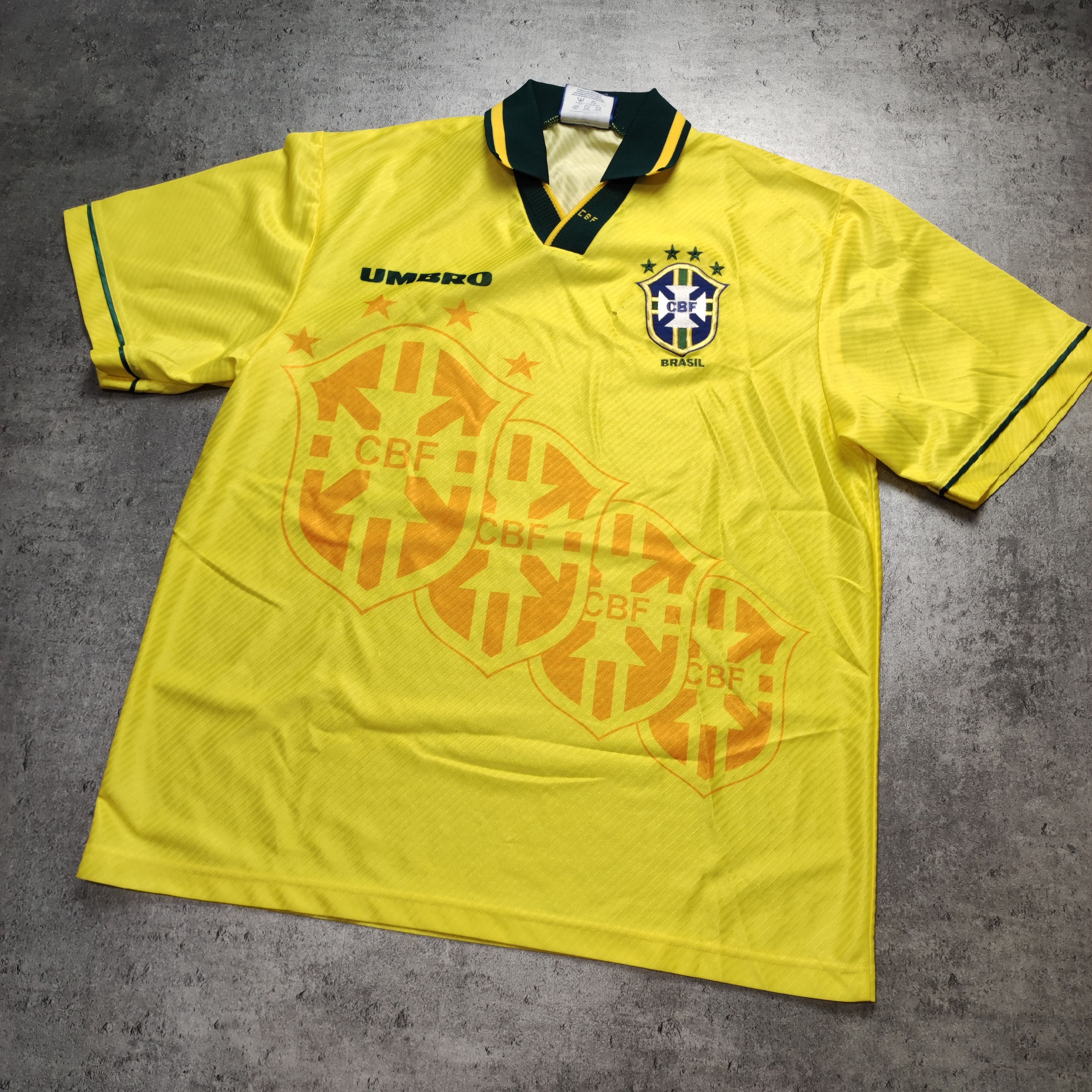 Camisa Brasil Seleção Umbro 1994 | Frete grátis