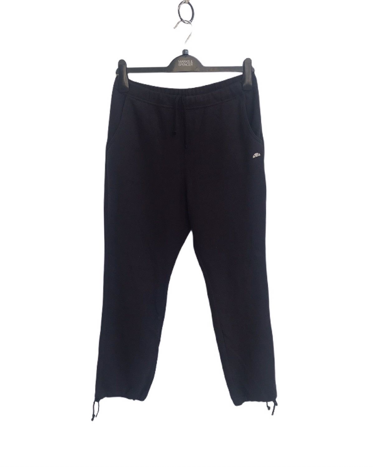 image of Ellesse Black Sweatpants, Men's (Size 28)