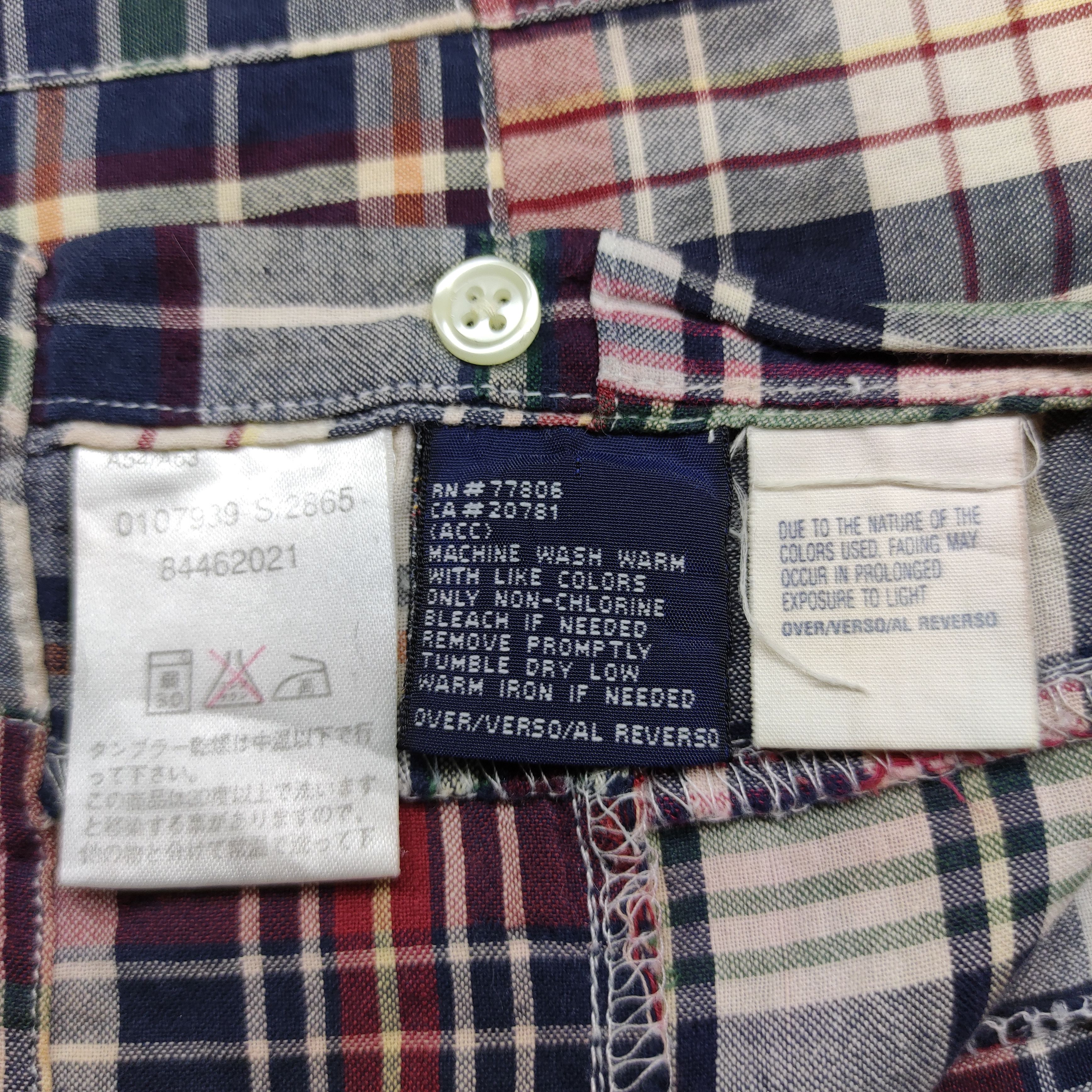 Tommy Hilfiger × Vintage Tommy Hilfiger hooded Flannel PatchWork Size US XL / EU 56 / 4 - 10 Thumbnail