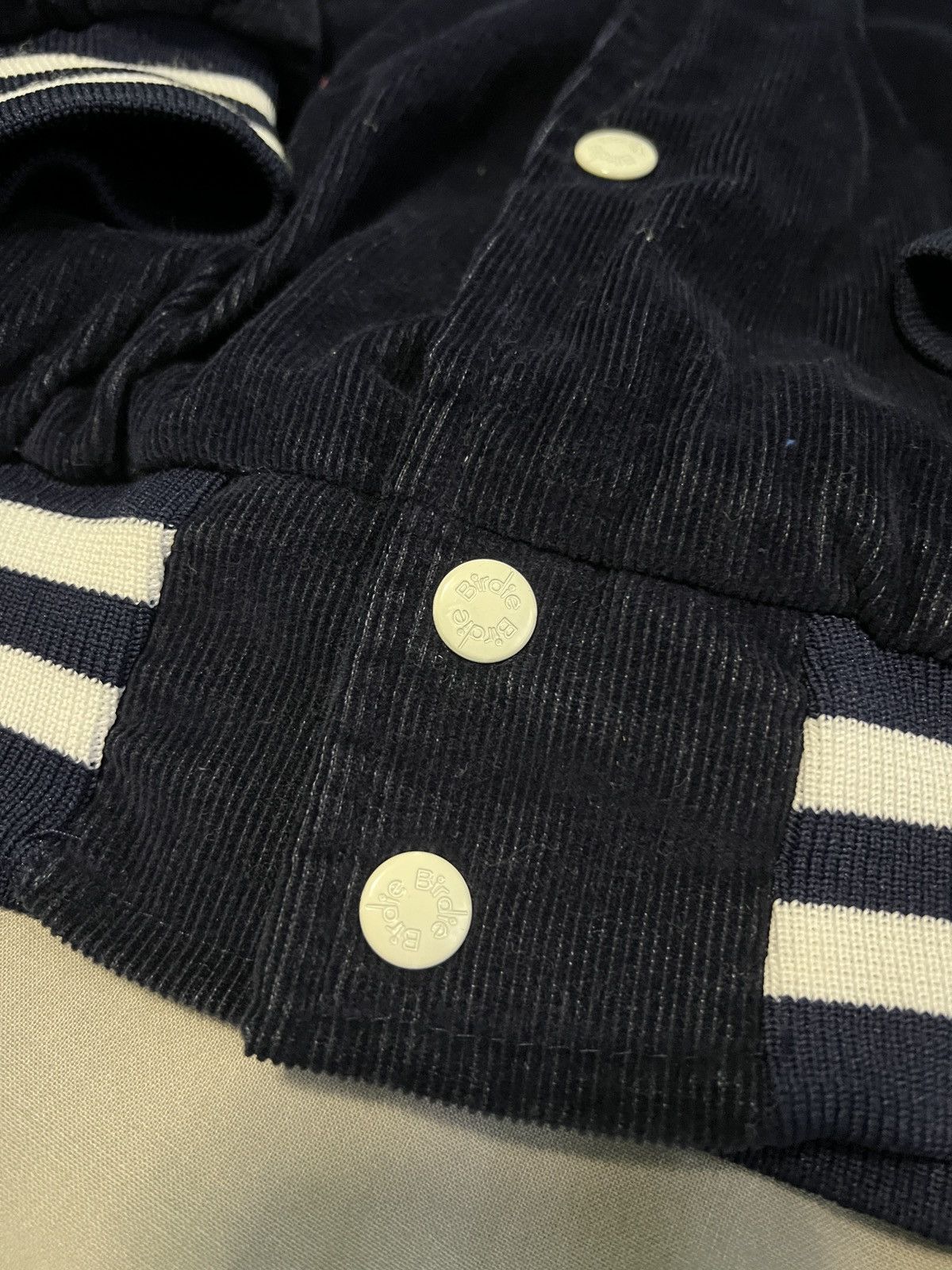 Vintage Vintage Corduroy Fire Dept Varsity Jacket Size US XL / EU 56 / 4 - 4 Thumbnail