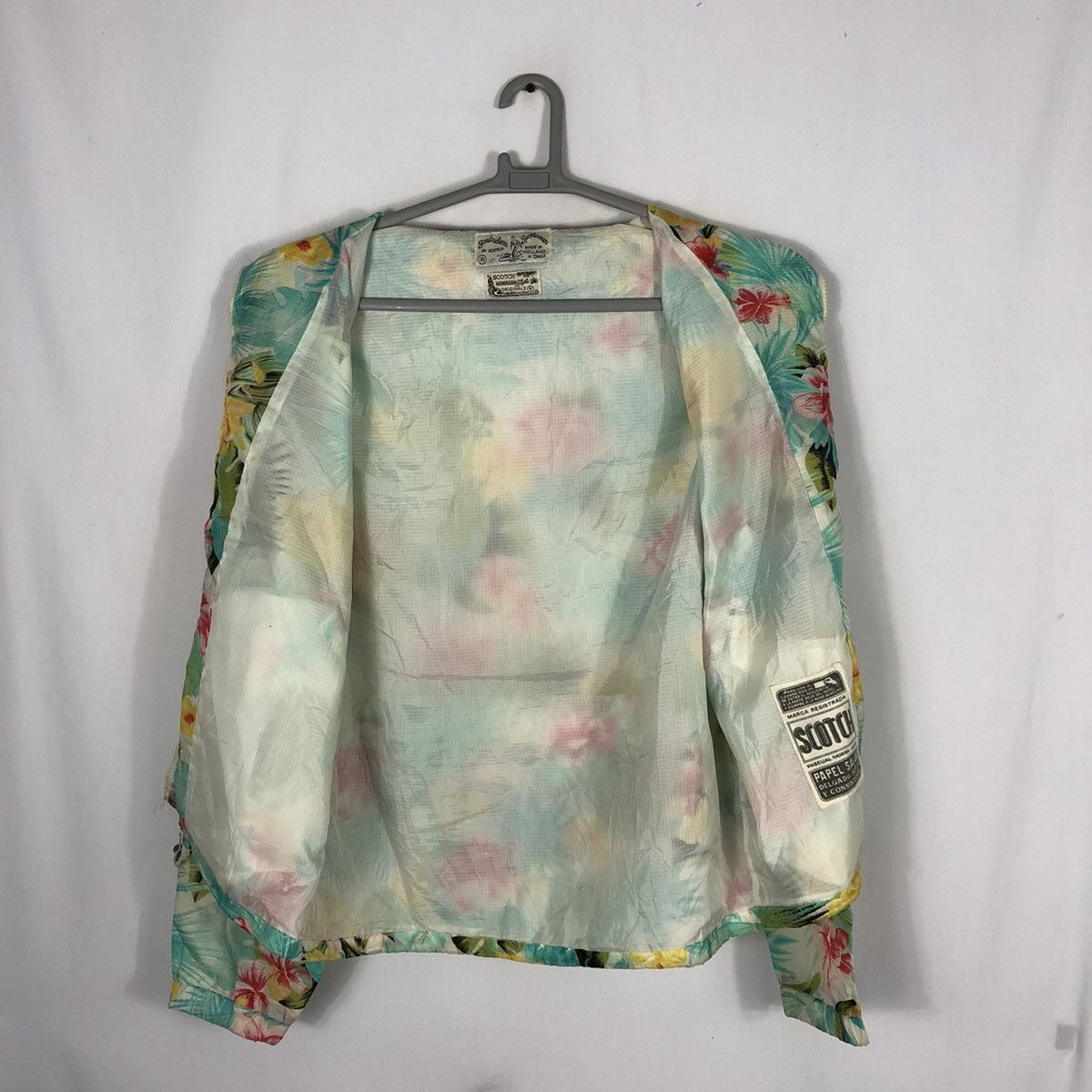 Japanese Brand 🔥Rare🔥Sick🔥Scotch Hawaiian Flora Hoodie Zipper Windbreaker Size US M / EU 48-50 / 2 - 15 Thumbnail