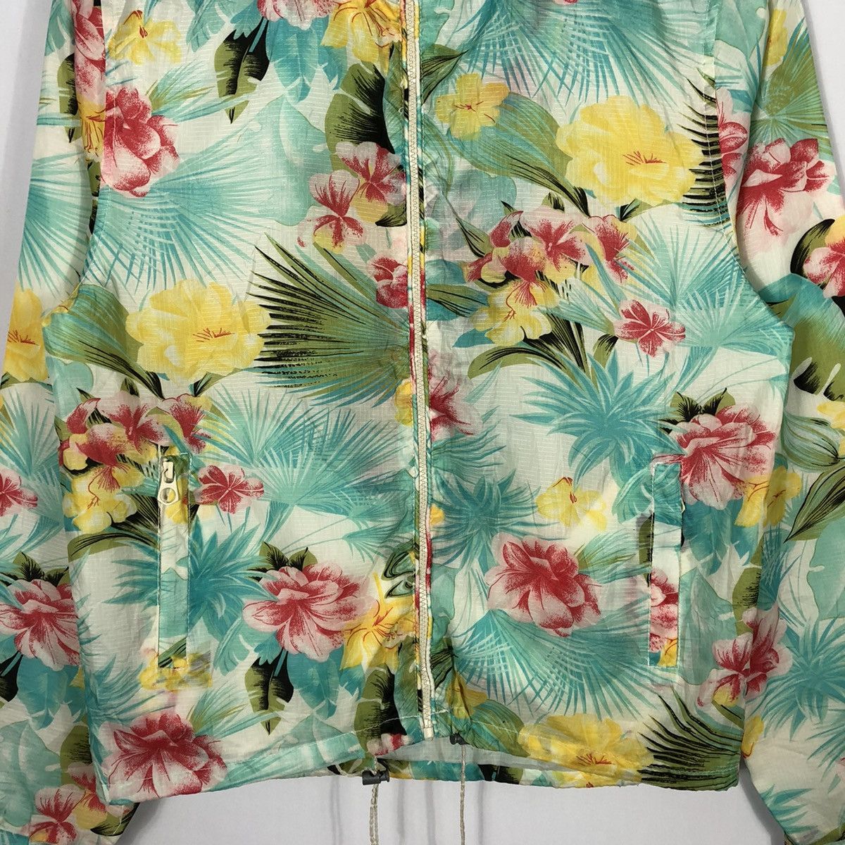Japanese Brand 🔥Rare🔥Sick🔥Scotch Hawaiian Flora Hoodie Zipper Windbreaker Size US M / EU 48-50 / 2 - 3 Thumbnail