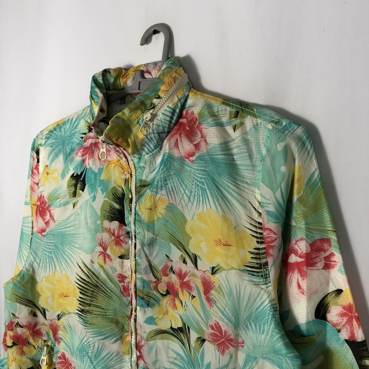 Japanese Brand 🔥Rare🔥Sick🔥Scotch Hawaiian Flora Hoodie Zipper Windbreaker Size US M / EU 48-50 / 2 - 6 Thumbnail