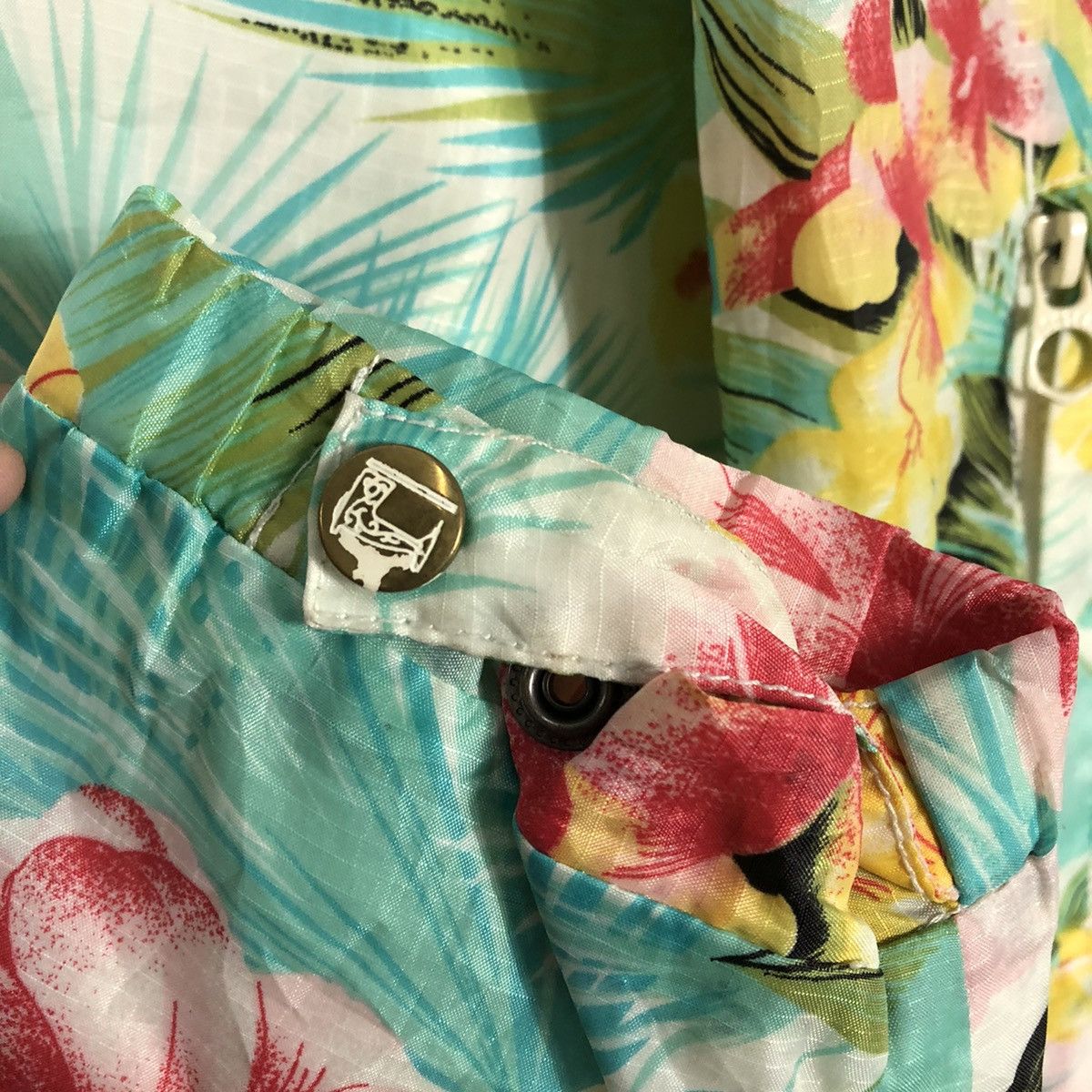 Japanese Brand 🔥Rare🔥Sick🔥Scotch Hawaiian Flora Hoodie Zipper Windbreaker Size US M / EU 48-50 / 2 - 10 Thumbnail