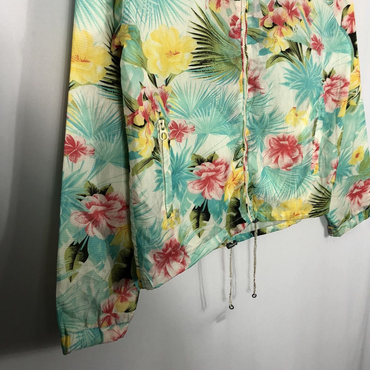 Japanese Brand 🔥Rare🔥Sick🔥Scotch Hawaiian Flora Hoodie Zipper Windbreaker Size US M / EU 48-50 / 2 - 9 Thumbnail