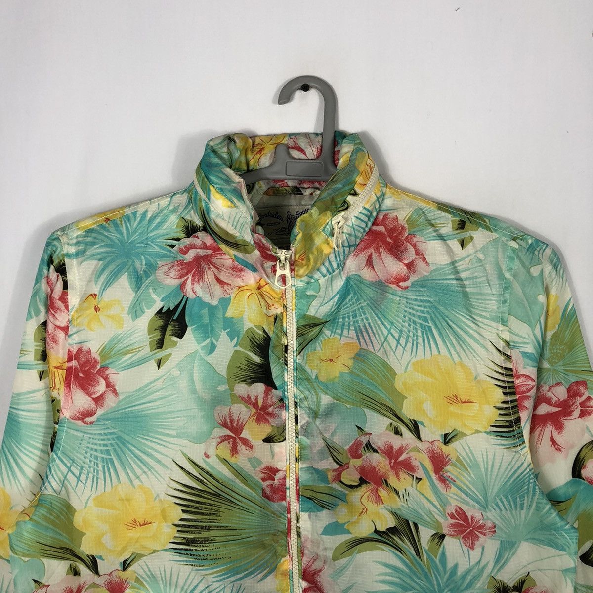 Japanese Brand 🔥Rare🔥Sick🔥Scotch Hawaiian Flora Hoodie Zipper Windbreaker Size US M / EU 48-50 / 2 - 2 Thumbnail