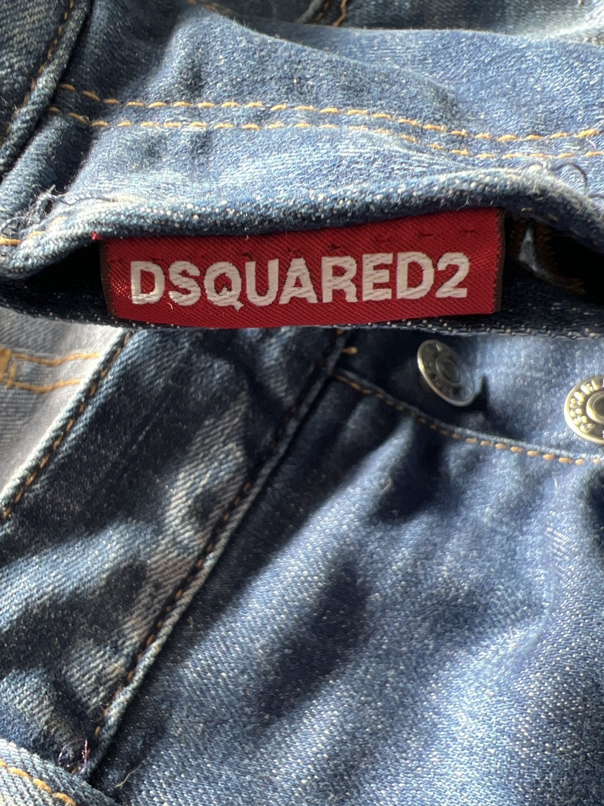 Dsquared2 Dsquared2 Cool Guy Jeans Paint Splatter Distressed Size US 36 / EU 52 - 6 Thumbnail