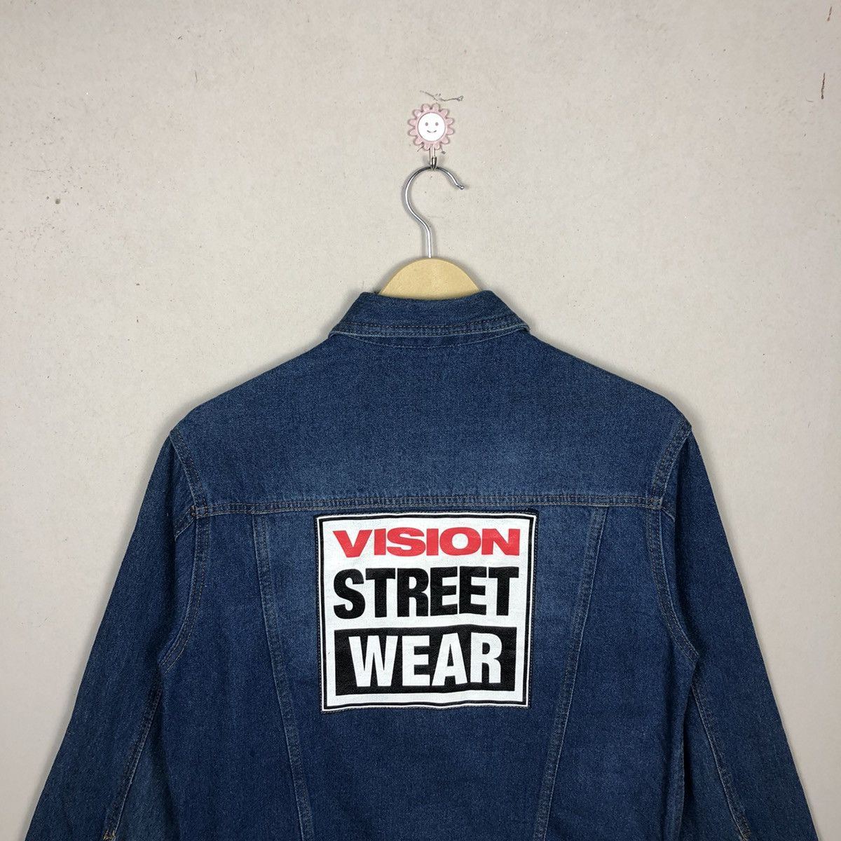 Girl Skateboards × Vision Streetwear Vintage Vision Streetwear Spiralgirl Denim Trucker Jacket Size US S / EU 44-46 / 1 - 3 Thumbnail