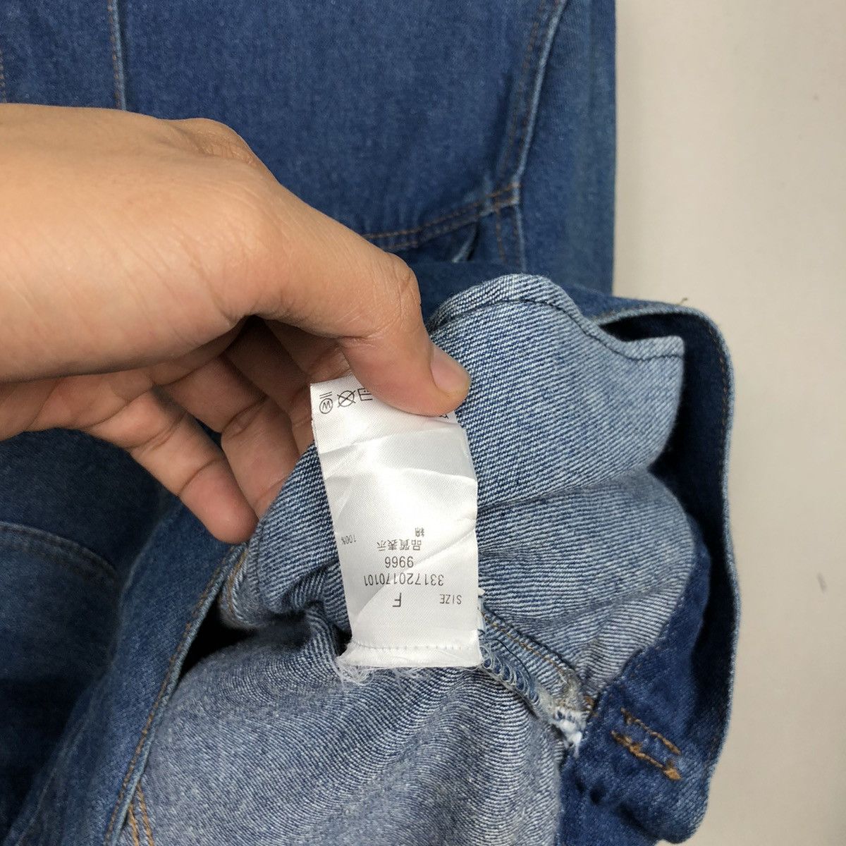 Girl Skateboards × Vision Streetwear Vintage Vision Streetwear Spiralgirl Denim Trucker Jacket Size US S / EU 44-46 / 1 - 6 Thumbnail