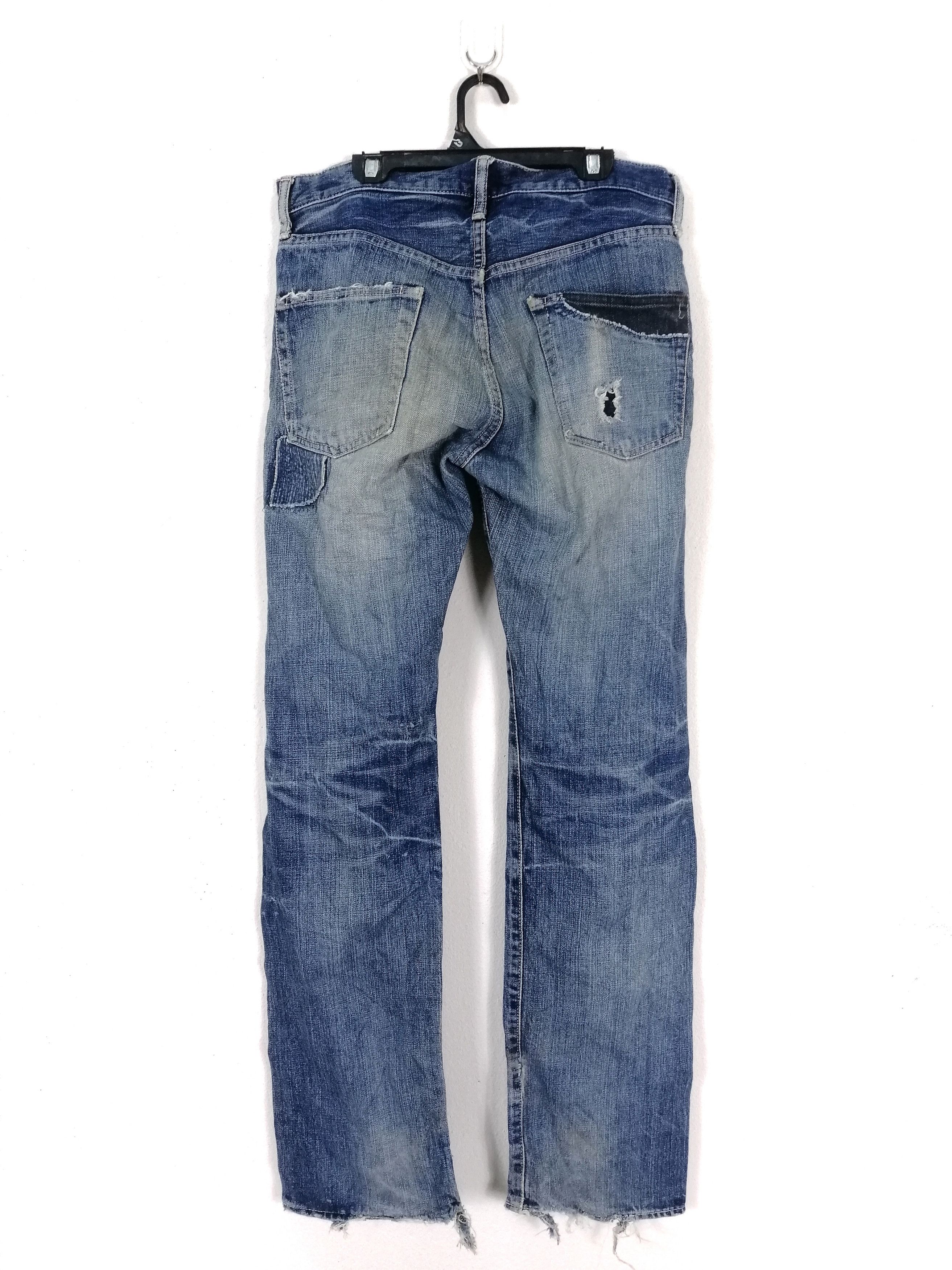 Japanese Brand Japanese Spell Bound Sick Distressed Jean Slim Size US 32 / EU 48 - 3 Thumbnail