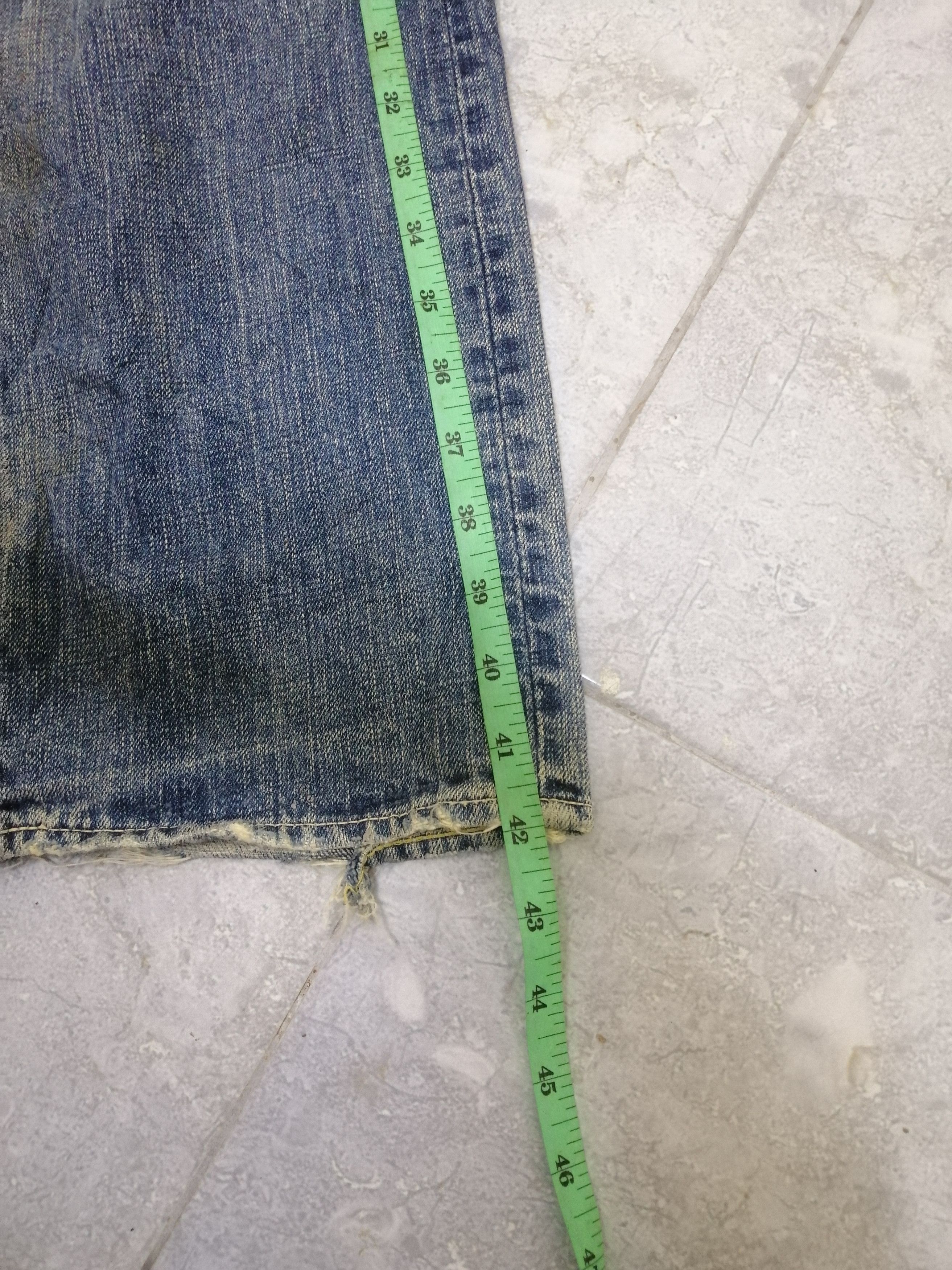 Japanese Brand Japanese Spell Bound Sick Distressed Jean Slim Size US 32 / EU 48 - 6 Thumbnail