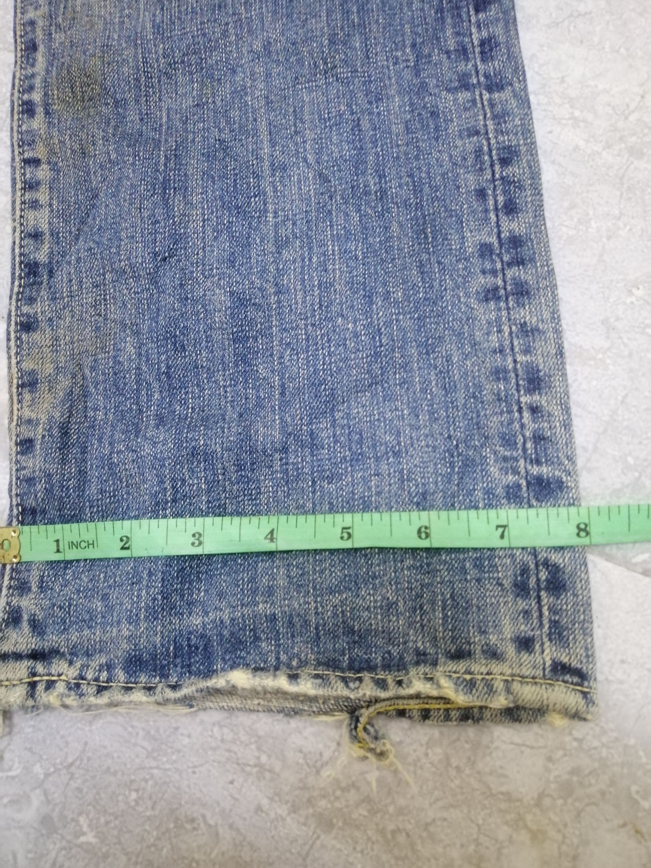 Japanese Brand Japanese Spell Bound Sick Distressed Jean Slim Size US 32 / EU 48 - 9 Thumbnail