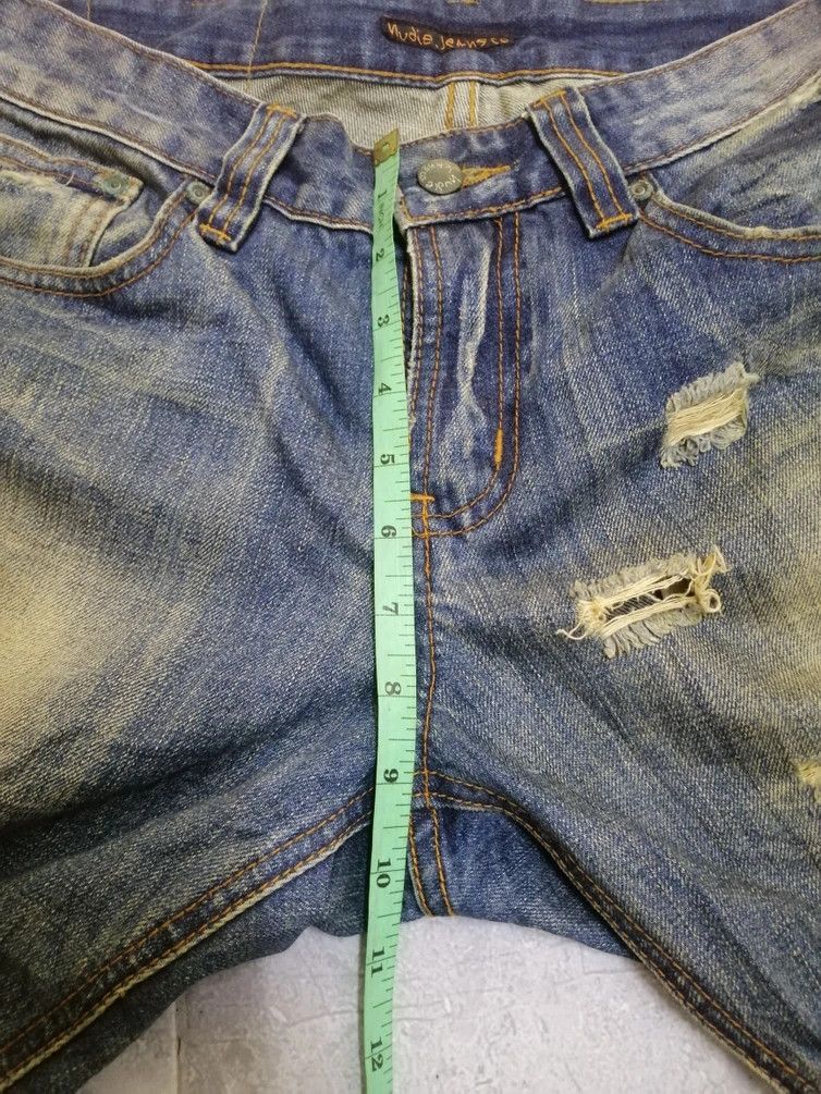 Nudie Jeans Nudie Jeans Over Distressed slim Size US 33 - 13 Thumbnail