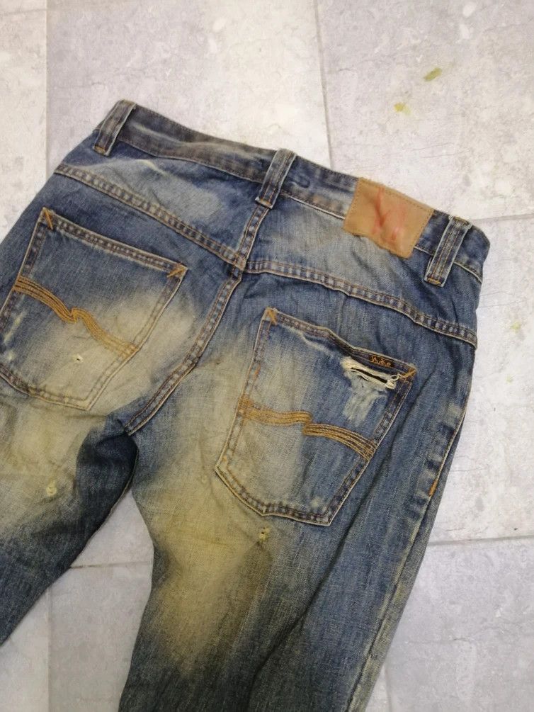 Nudie Jeans Nudie Jeans Over Distressed slim Size US 33 - 7 Thumbnail