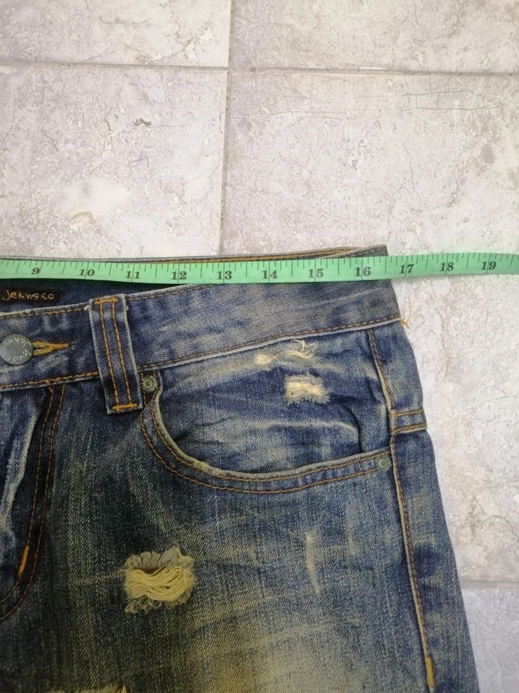 Nudie Jeans Nudie Jeans Over Distressed slim Size US 33 - 10 Thumbnail