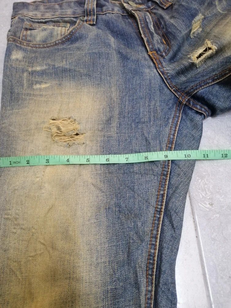 Nudie Jeans Nudie Jeans Over Distressed slim Size US 33 - 11 Thumbnail