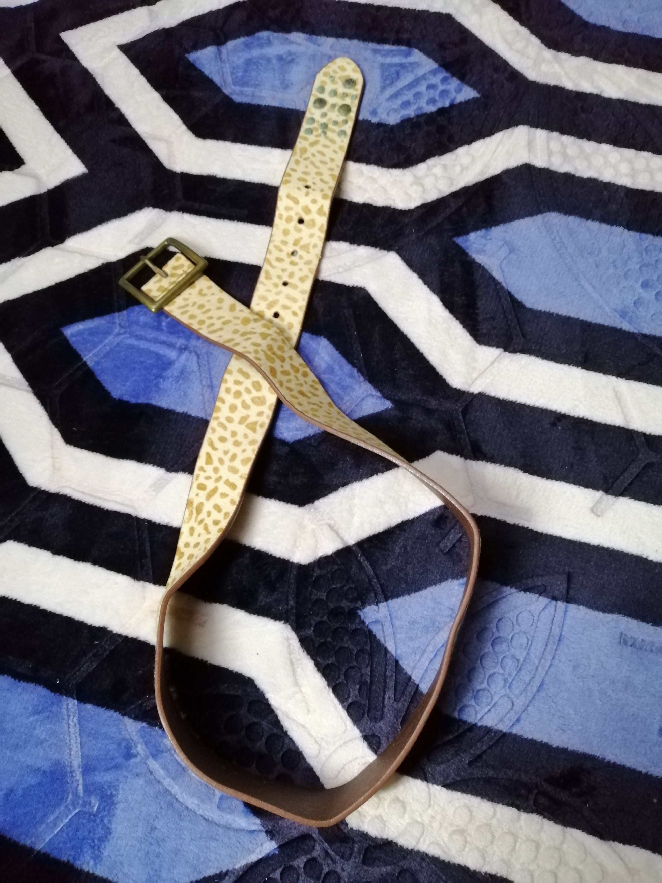 Japanese Brand × Other Leopard Leather Buckle Belt Size ONE SIZE - 7 Thumbnail