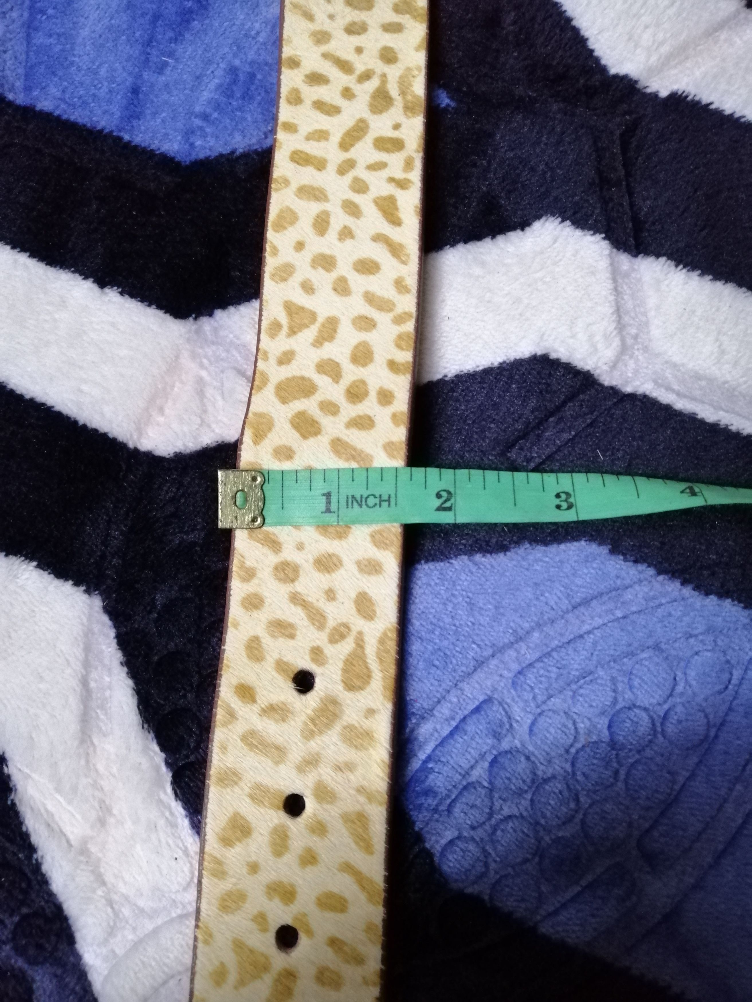 Japanese Brand × Other Leopard Leather Buckle Belt Size ONE SIZE - 4 Thumbnail