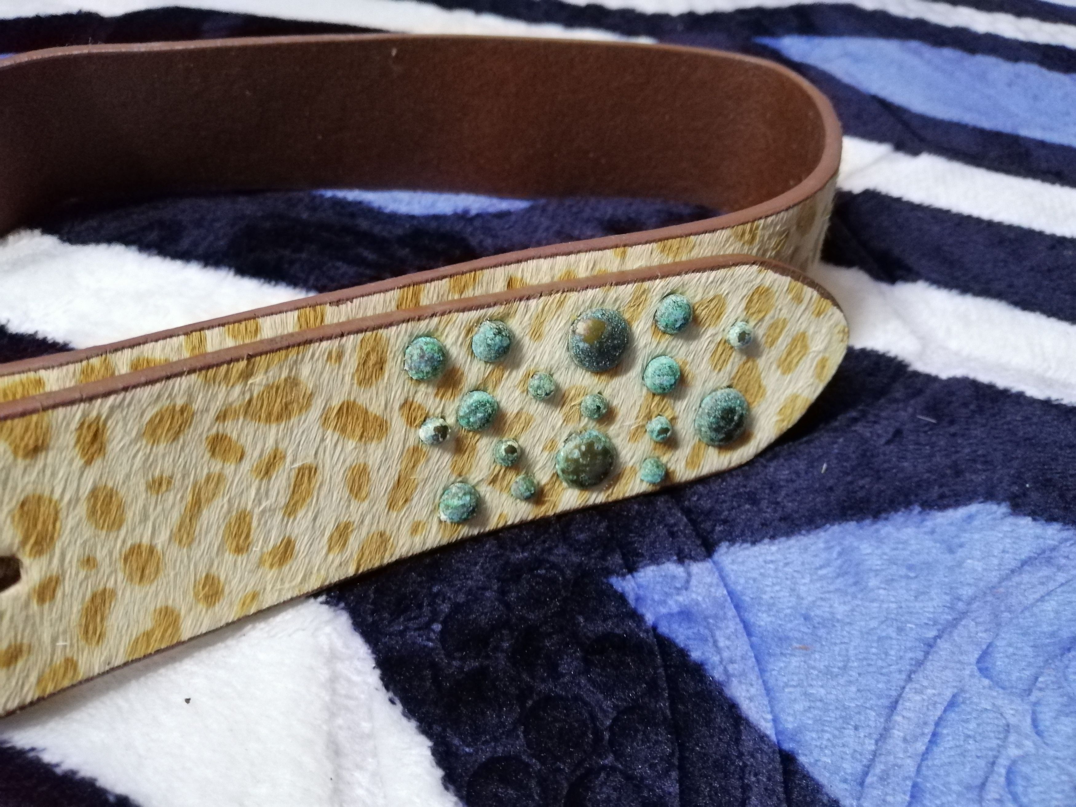 Japanese Brand × Other Leopard Leather Buckle Belt Size ONE SIZE - 6 Thumbnail