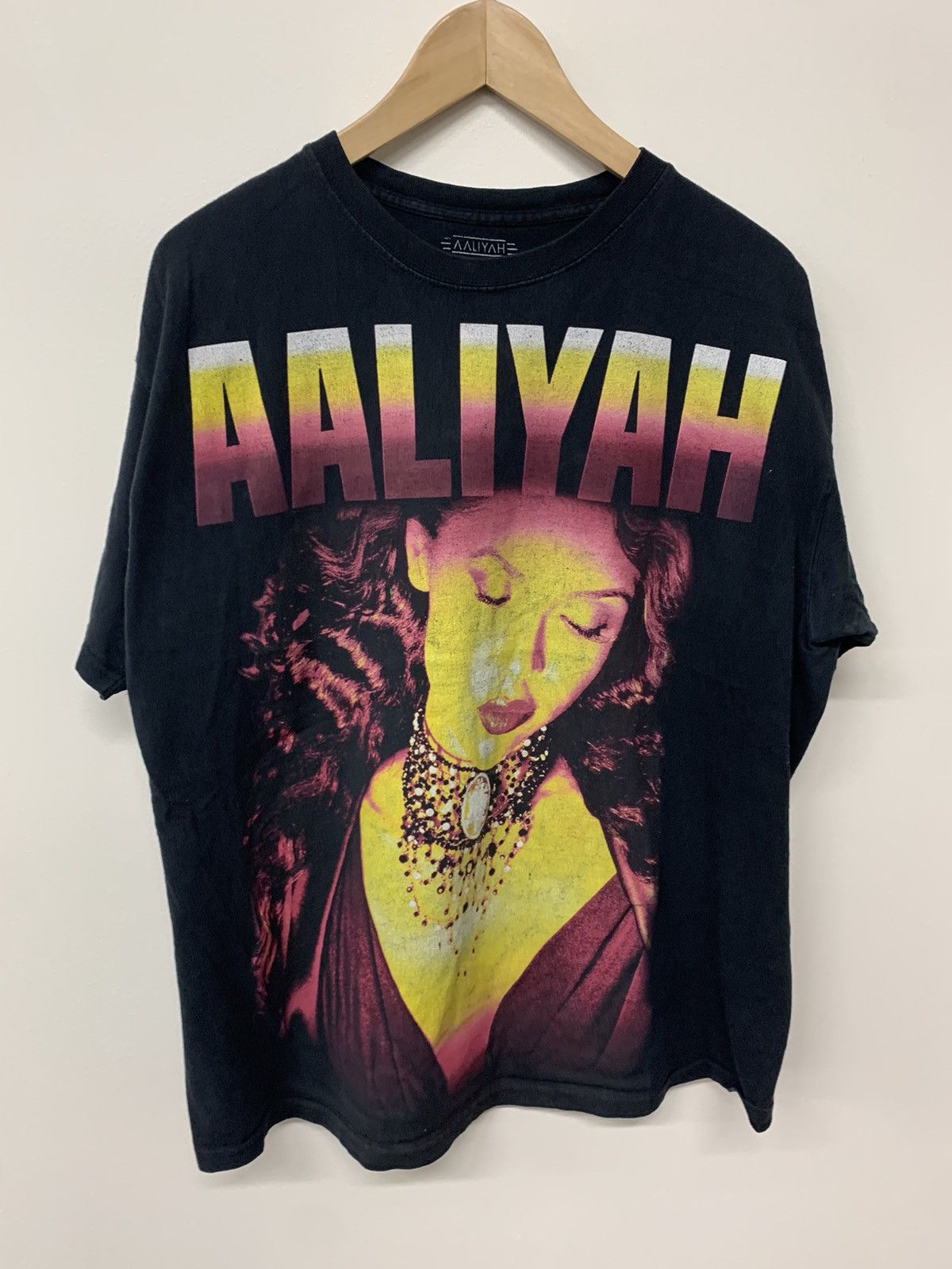 Vintage Aaliyah All Over Graphic Tee | Grailed