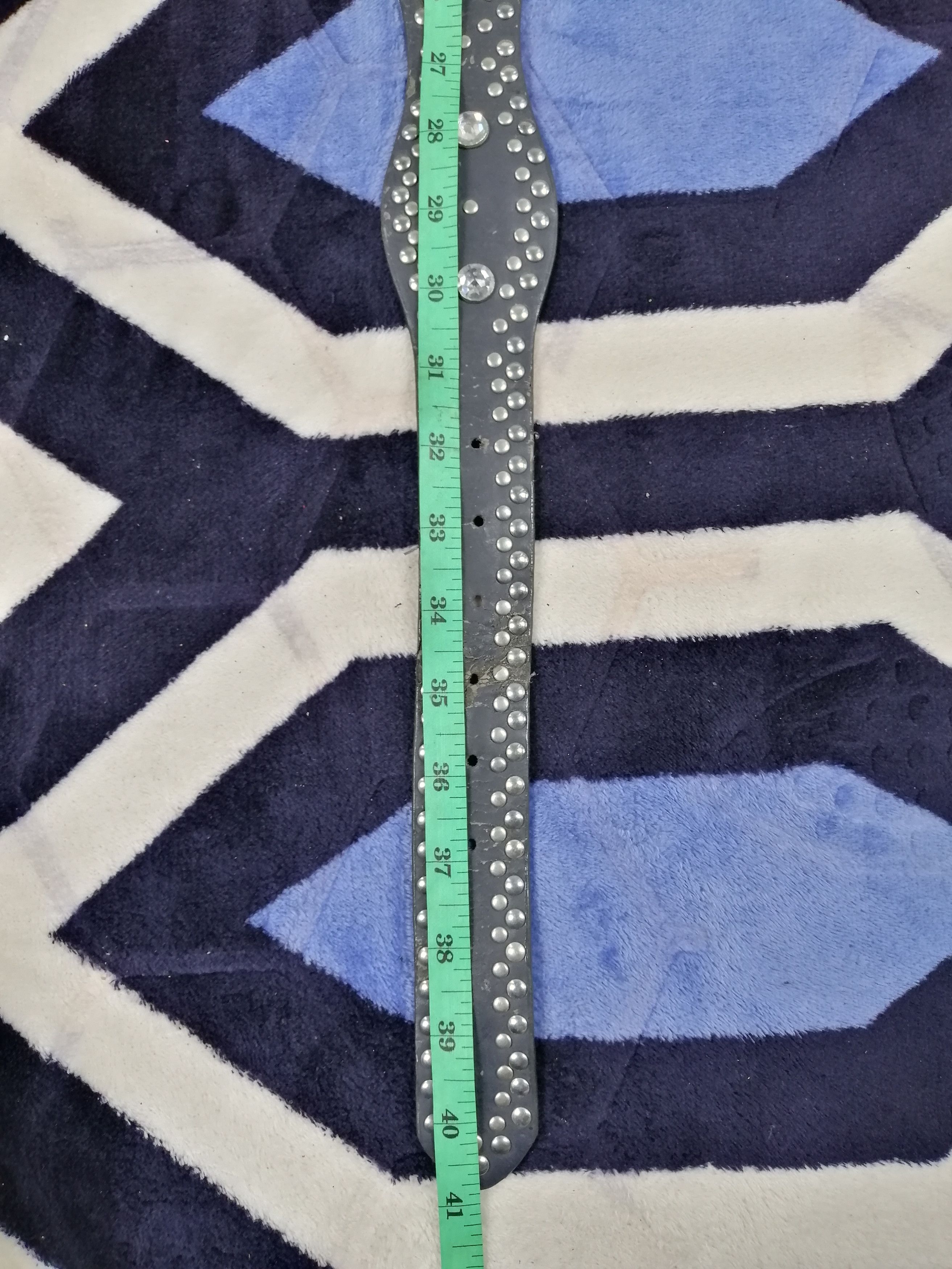 Japanese Brand × Other Big Buckle Belt Diamond Spikes Size ONE SIZE - 8 Thumbnail