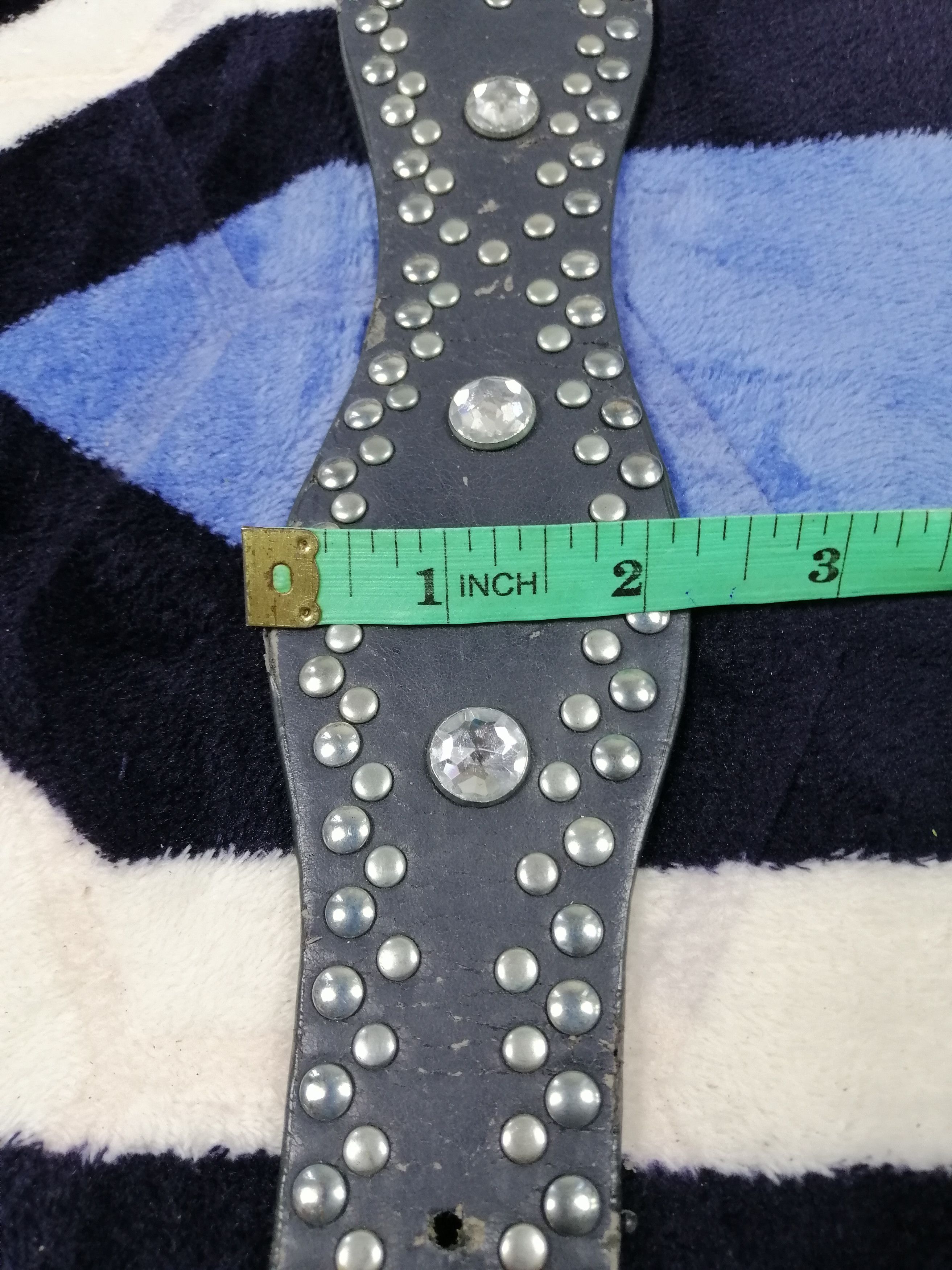 Japanese Brand × Other Big Buckle Belt Diamond Spikes Size ONE SIZE - 7 Thumbnail