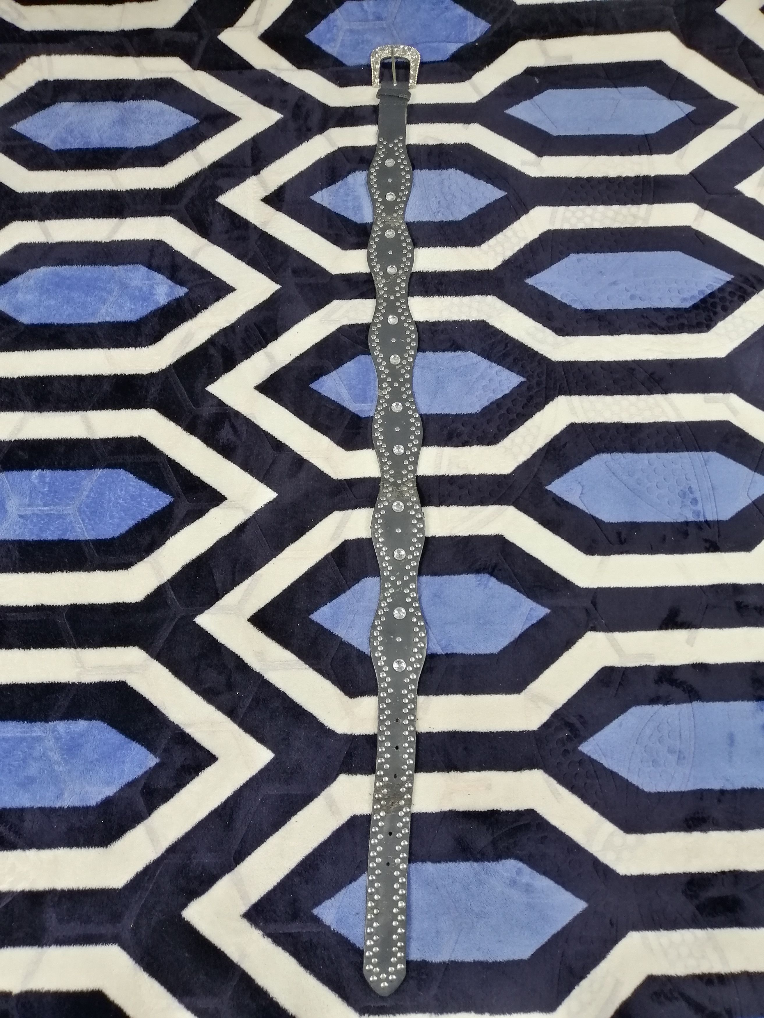 Japanese Brand × Other Big Buckle Belt Diamond Spikes Size ONE SIZE - 5 Thumbnail