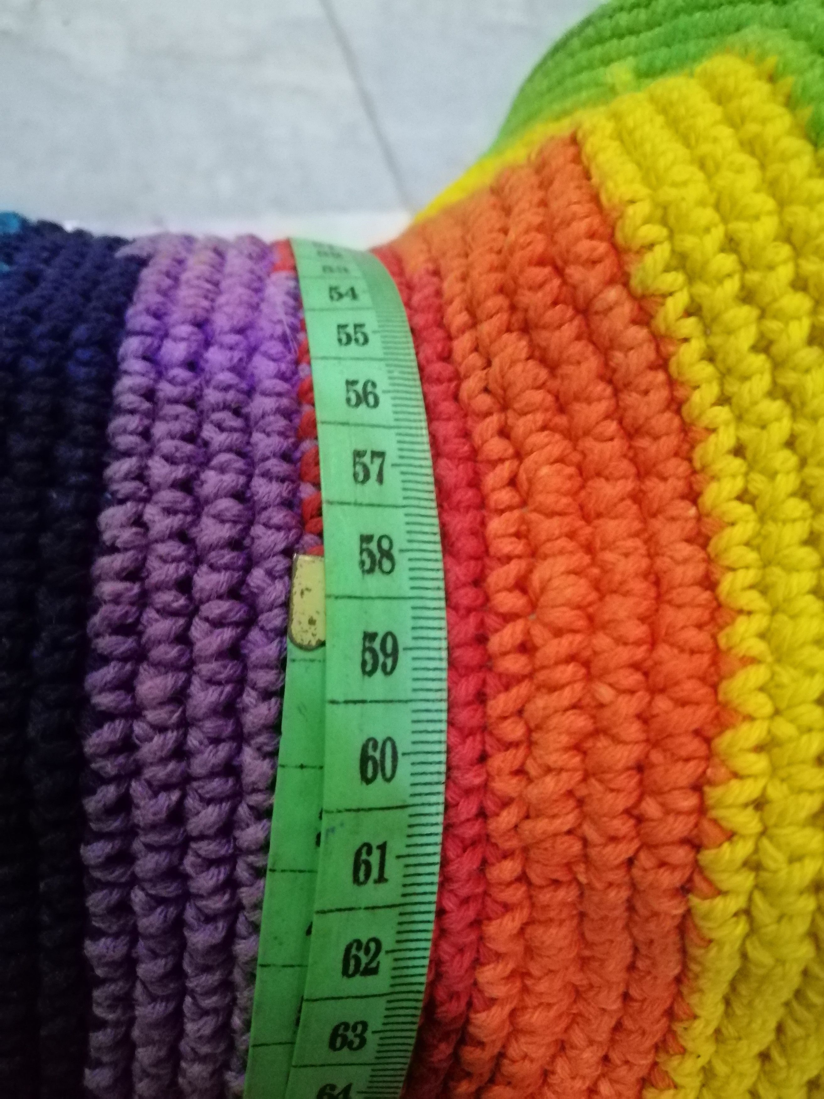 Japanese Brand Rainbows Knit Multicolor Hats Size ONE SIZE - 5 Thumbnail