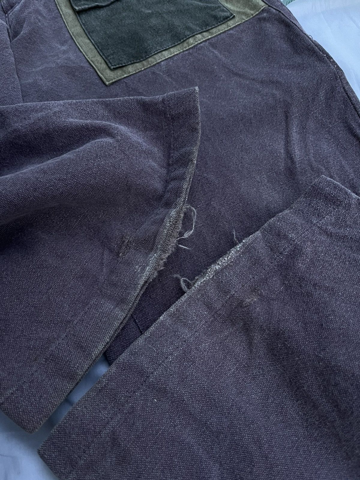 20471120 (A64). VINTAGE RENATURE FLARE BUSH PANTS Size US 31 - 16 Thumbnail